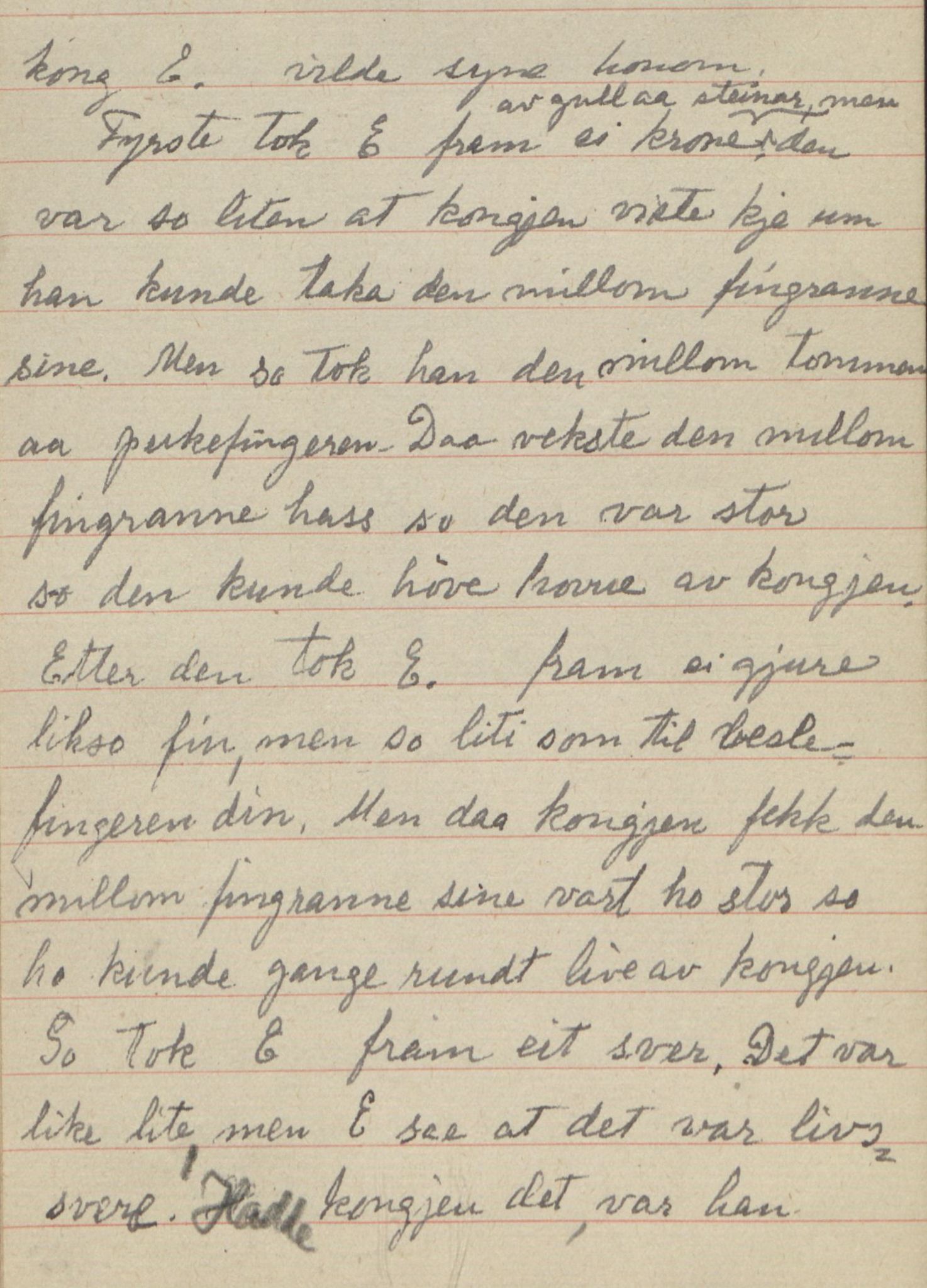 Rikard Berge, TEMU/TGM-A-1003/F/L0017/0010: 551-599 / 560 Ei samling kladdebøker og kladdeblokker med oppskrifter. Oppskrivaren budd i Irland, 1910-1950, p. 22