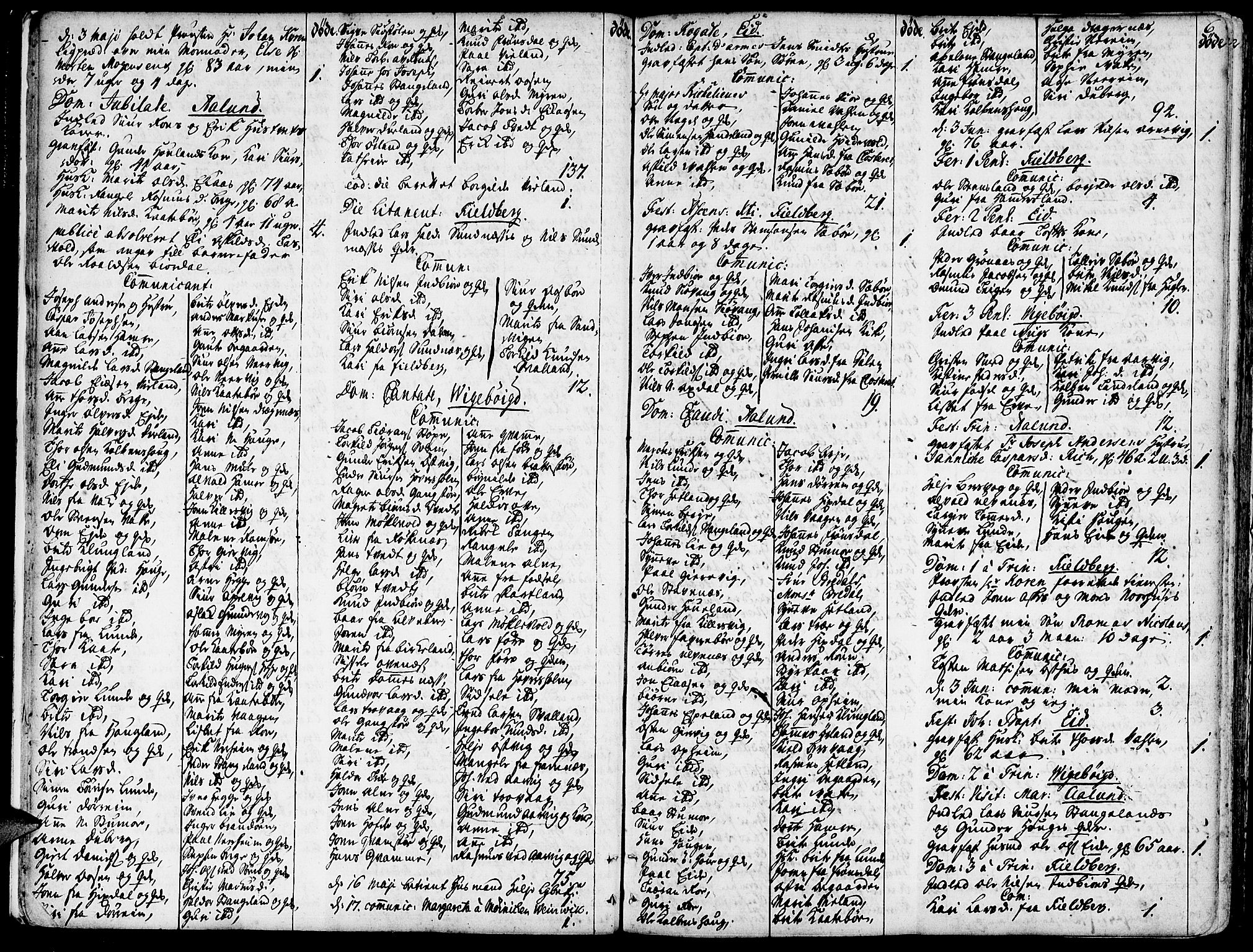 Fjelberg sokneprestembete, AV/SAB-A-75201/H/Haa: Parish register (official) no. A 1, 1739-1759, p. 6