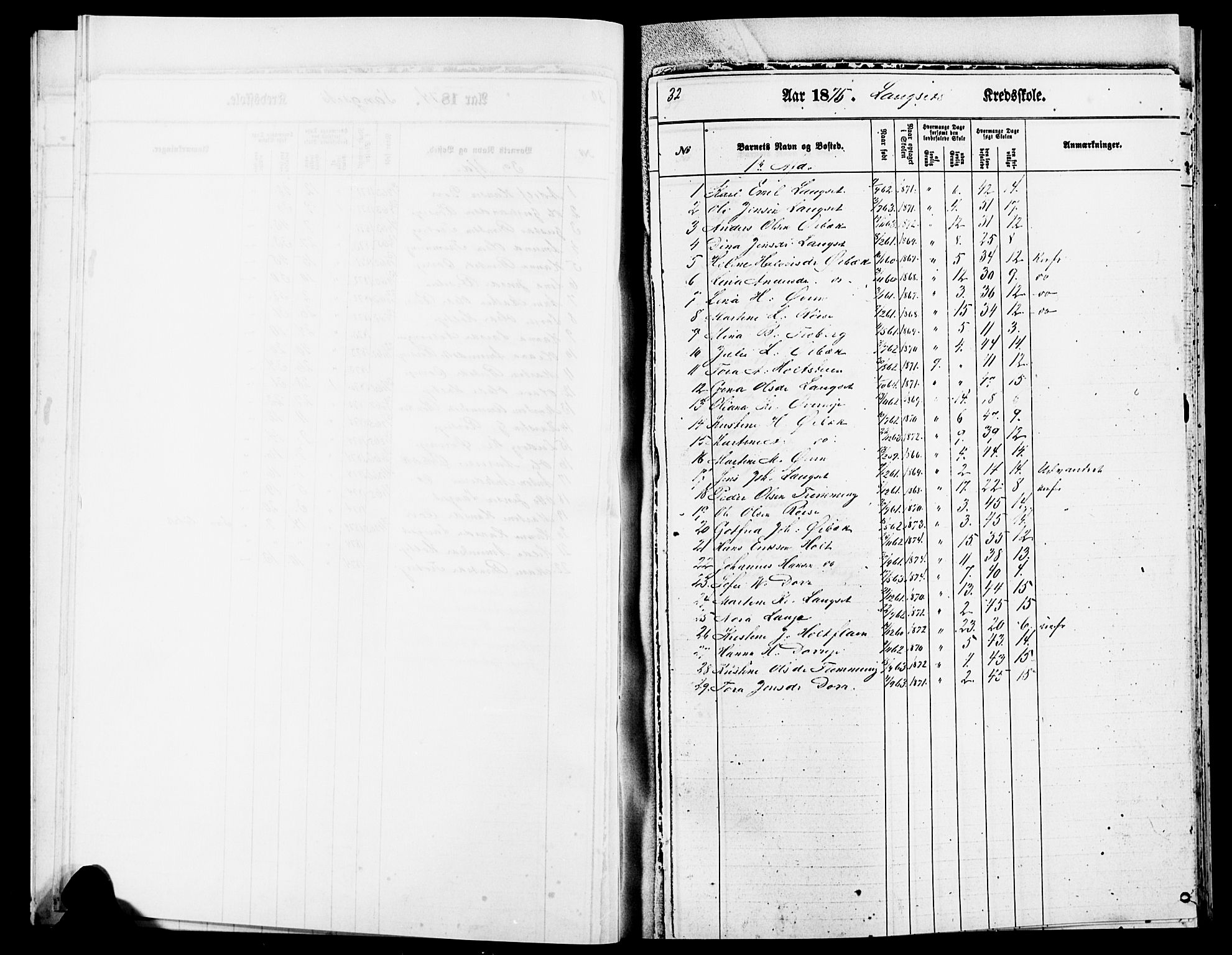 Eidsvoll prestekontor Kirkebøker, AV/SAO-A-10888/O/Oa/L0004: Other parish register no. 4, 1870-1896, p. 32