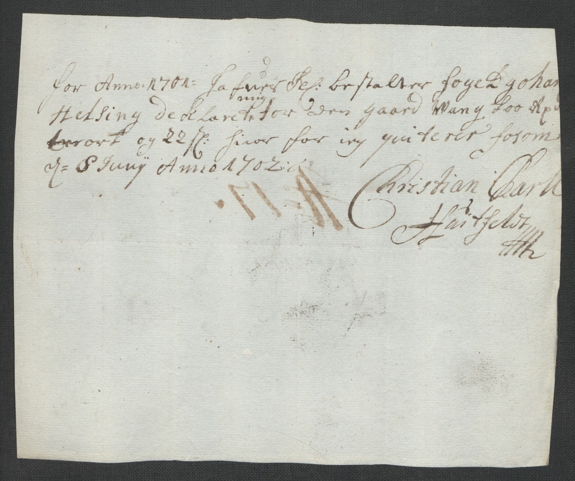 Rentekammeret inntil 1814, Reviderte regnskaper, Fogderegnskap, AV/RA-EA-4092/R63/L4312: Fogderegnskap Inderøy, 1701-1702, p. 106