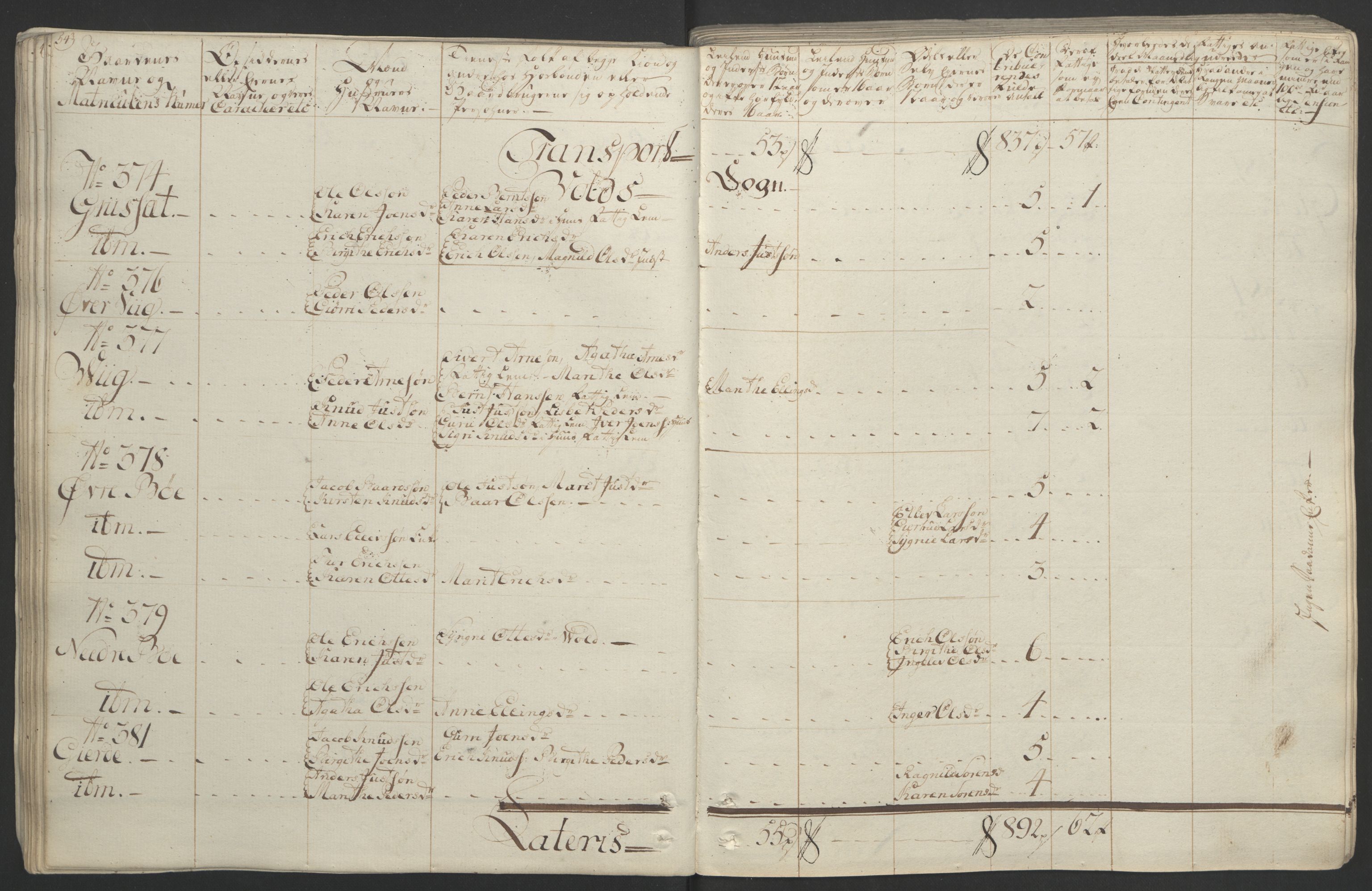 Rentekammeret inntil 1814, Realistisk ordnet avdeling, AV/RA-EA-4070/Ol/L0020/0001: [Gg 10]: Ekstraskatten, 23.09.1762. Romsdal, Strinda, Selbu, Inderøy. / Romsdal, 1764, p. 59