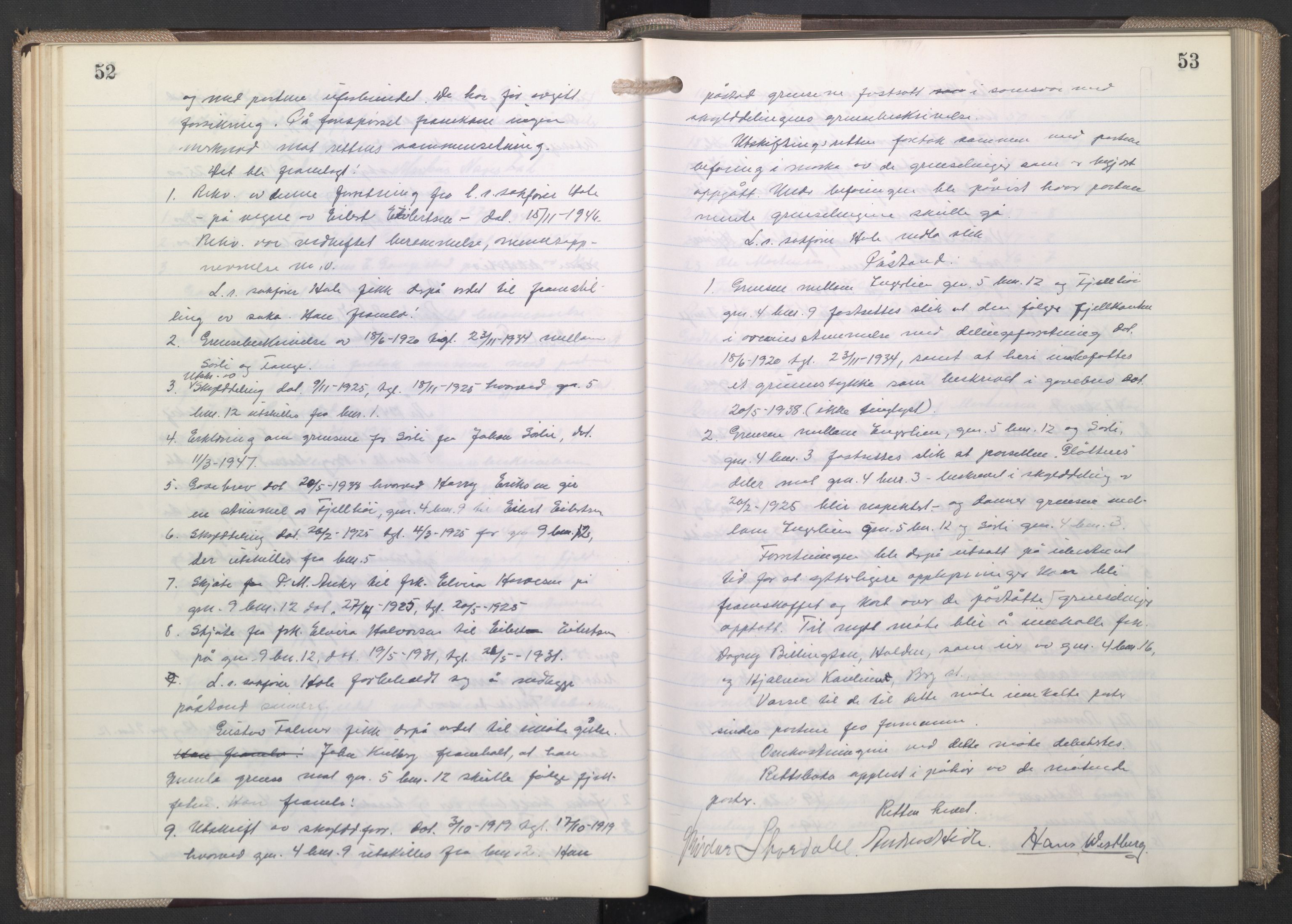 Østfold jordskifterett, AV/SAO-A-10240/F/Fc/L0008: Forhandlingsprotokoller, 1947-1950, p. 52-53