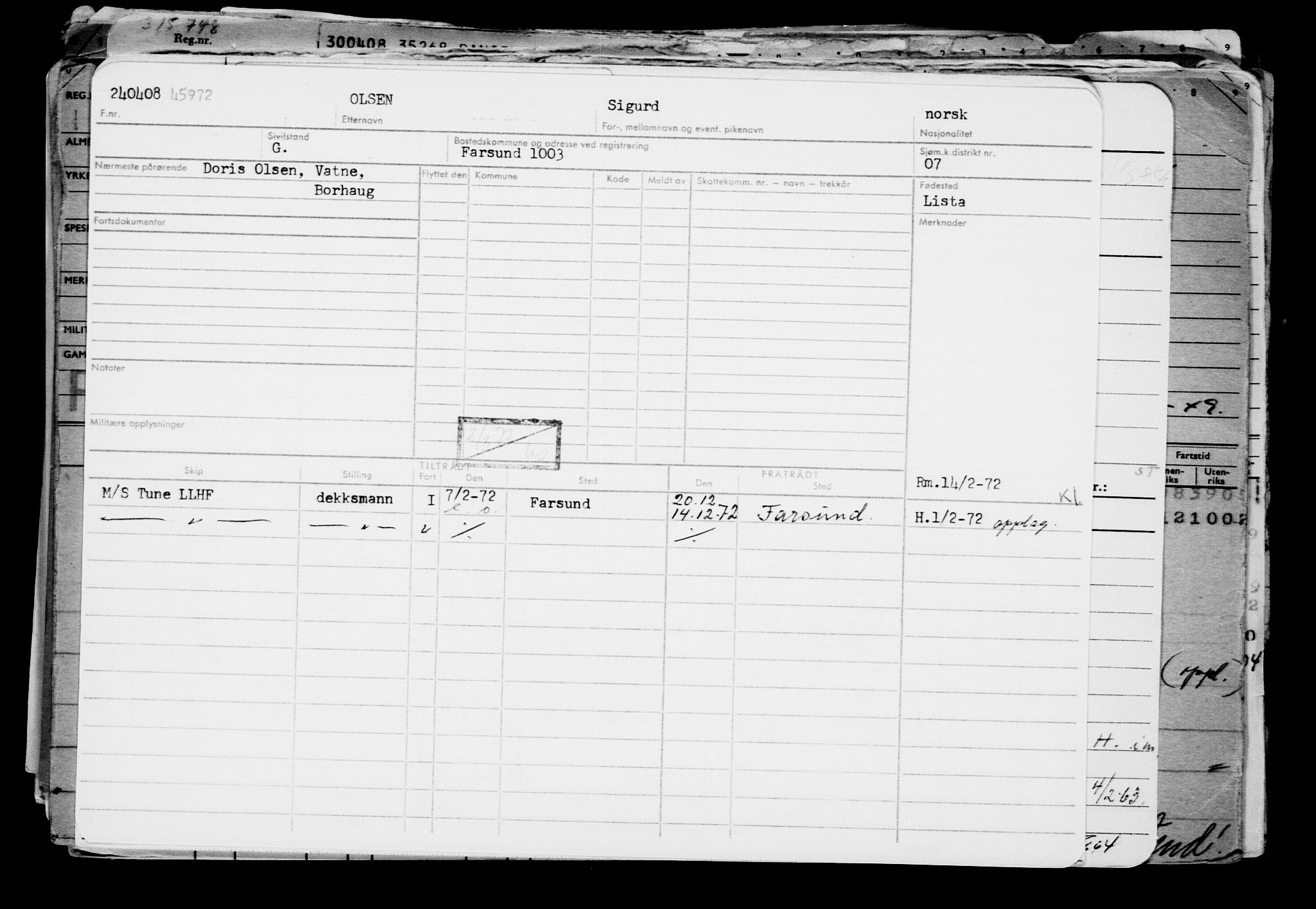 Direktoratet for sjømenn, AV/RA-S-3545/G/Gb/L0076: Hovedkort, 1908, p. 660