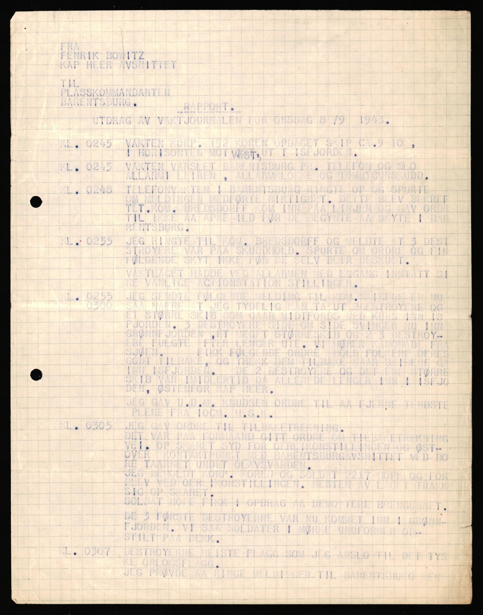 Forsvaret, Forsvarets krigshistoriske avdeling, AV/RA-RAFA-2017/Y/Yf/L0214: II-C-11-2851-2856  -  Svalbard.  Jan Mayen.  Syd-Georgia.  Walchern., 1940-1945, p. 499