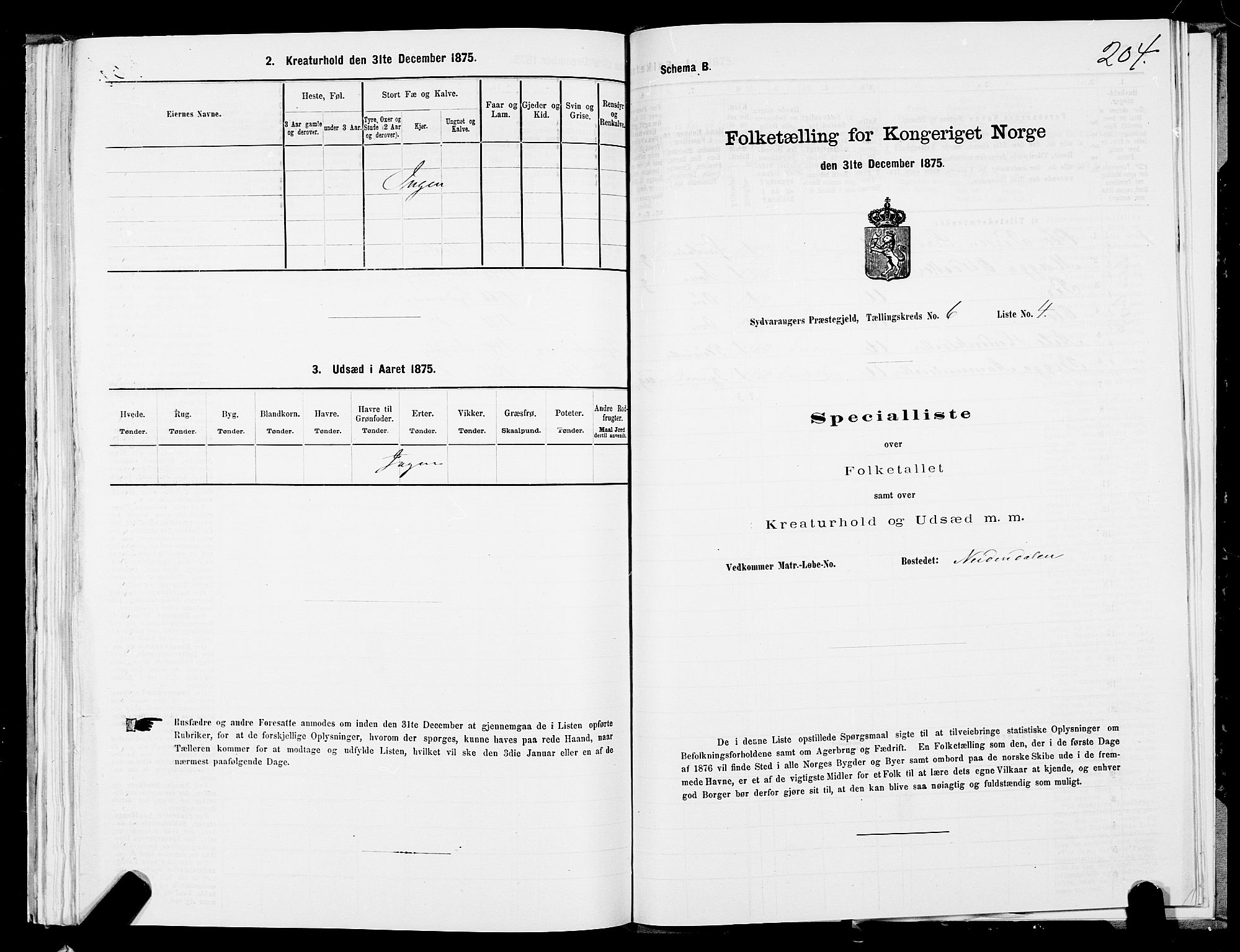 SATØ, 1875 census for 2030P Sør-Varanger, 1875, p. 2204