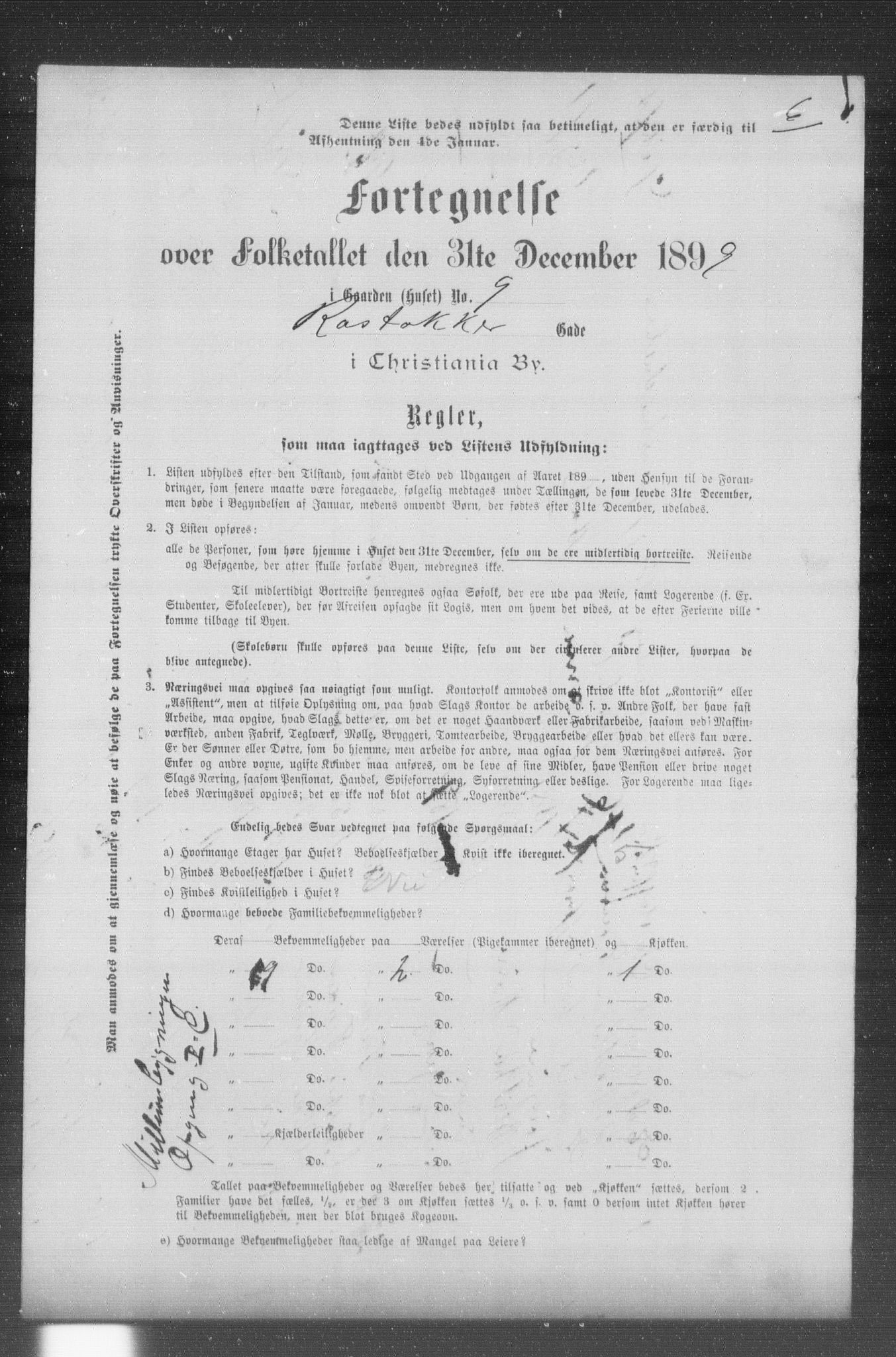 OBA, Municipal Census 1899 for Kristiania, 1899, p. 11027
