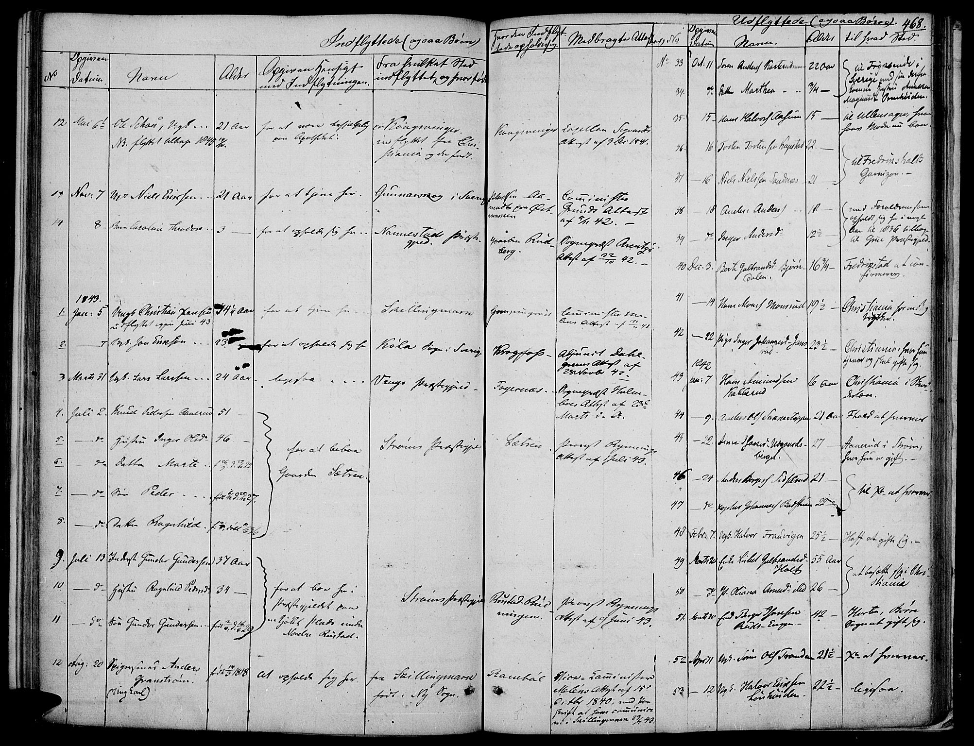 Vinger prestekontor, AV/SAH-PREST-024/H/Ha/Haa/L0008: Parish register (official) no. 8, 1839-1847, p. 468