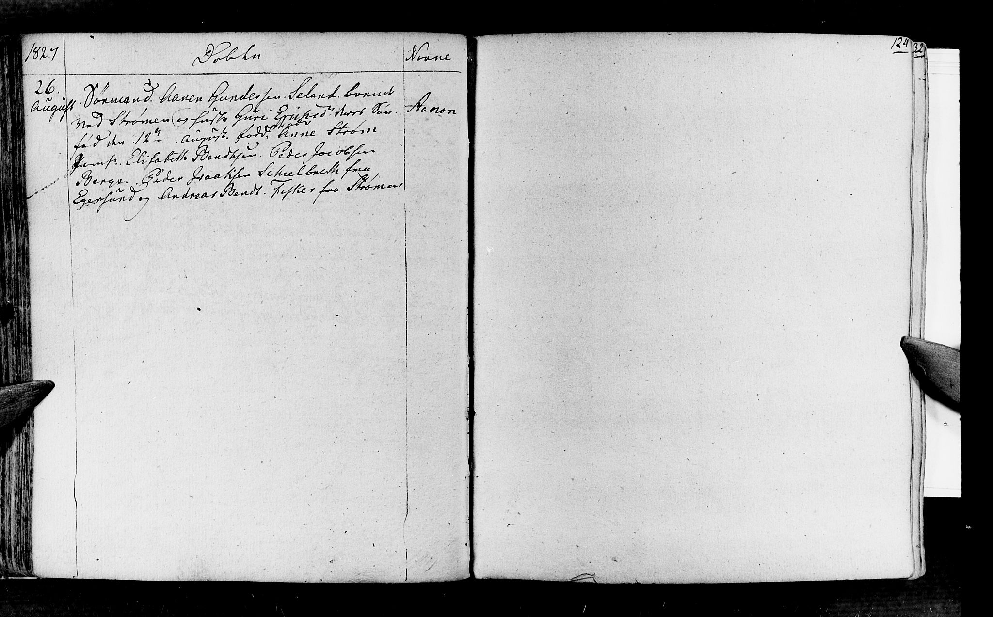 Øyestad sokneprestkontor, AV/SAK-1111-0049/F/Fa/L0011: Parish register (official) no. A 11, 1805-1824, p. 124