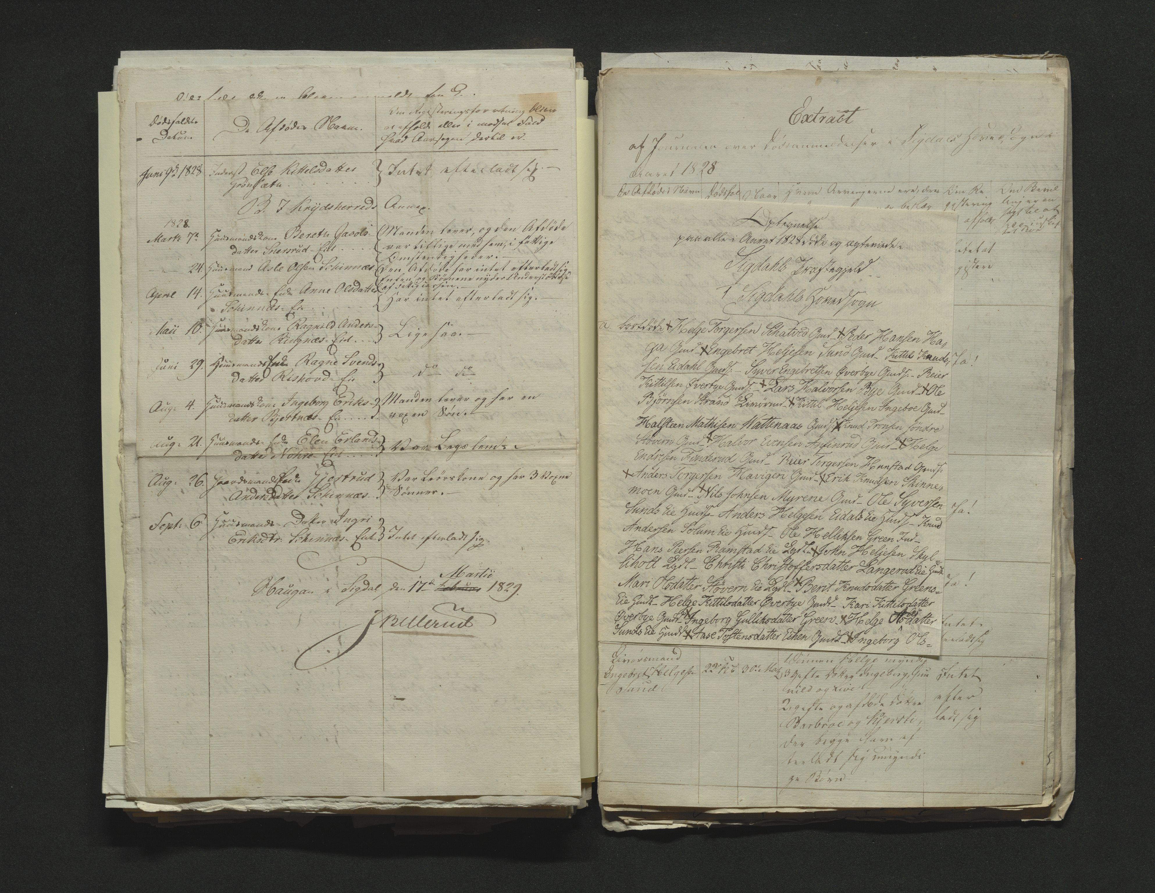 Eiker, Modum og Sigdal sorenskriveri, AV/SAKO-A-123/H/Ha/Hab/L0002: Dødsfallsmeldinger, 1823-1829, p. 312