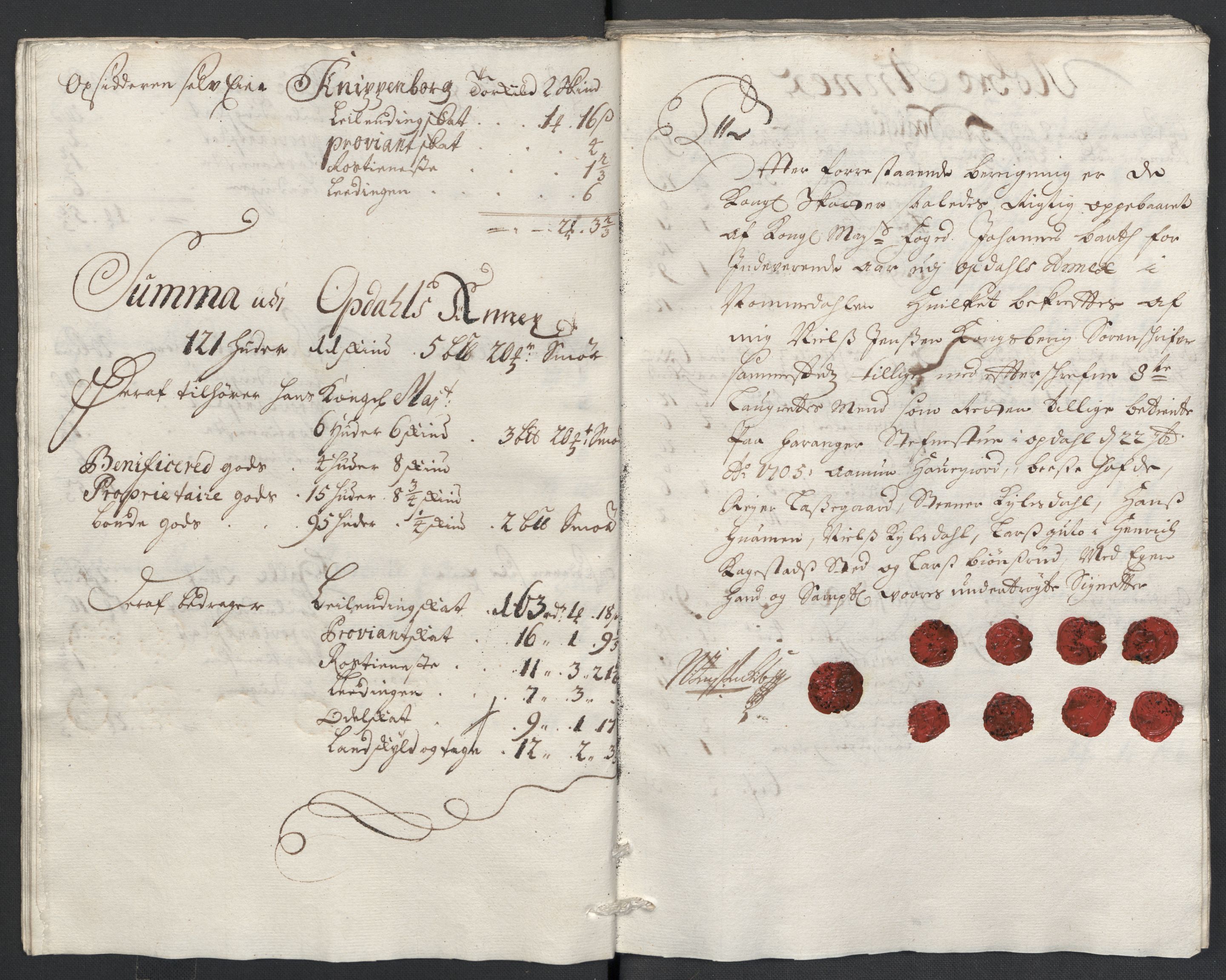 Rentekammeret inntil 1814, Reviderte regnskaper, Fogderegnskap, AV/RA-EA-4092/R24/L1583: Fogderegnskap Numedal og Sandsvær, 1705-1706, p. 68