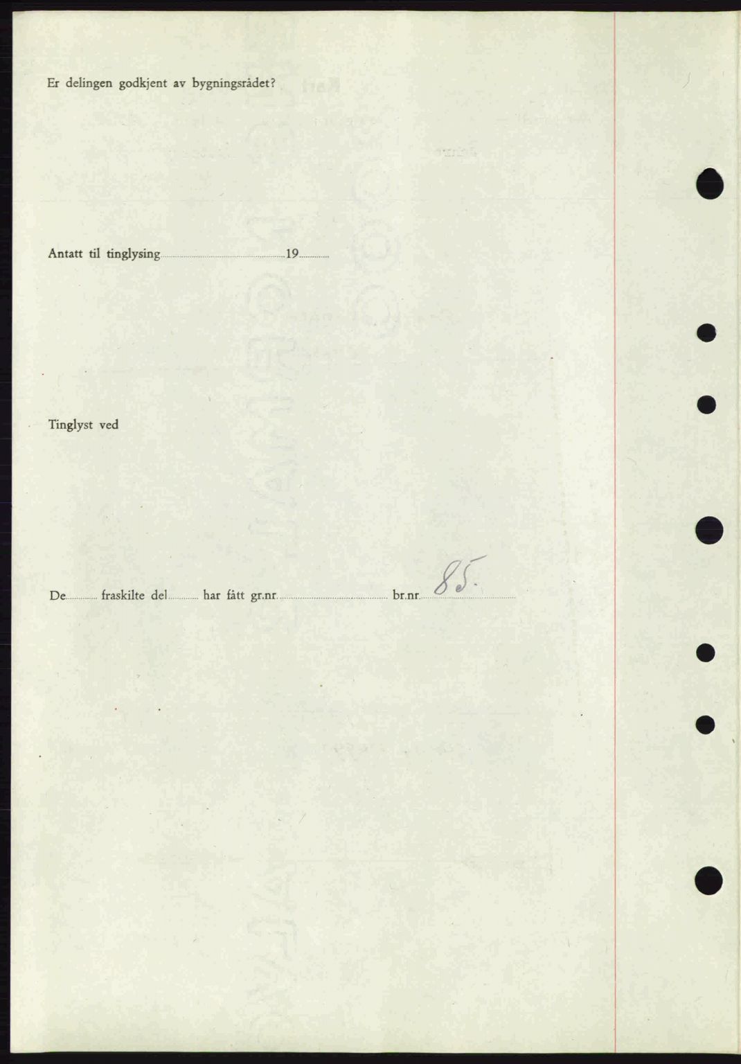 Tønsberg sorenskriveri, AV/SAKO-A-130/G/Ga/Gaa/L0016: Mortgage book no. A16, 1944-1945, Diary no: : 1922/1944