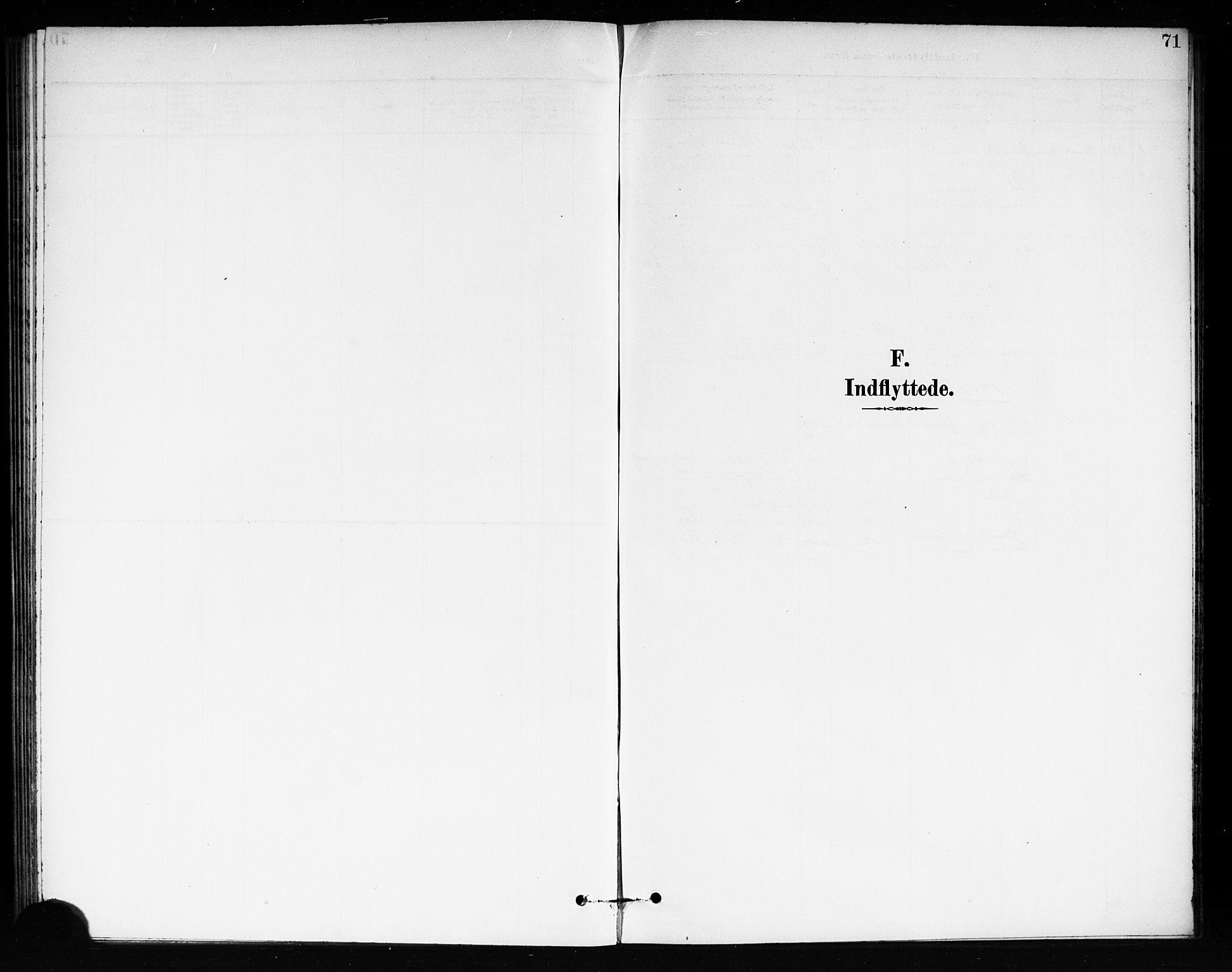 Fet prestekontor Kirkebøker, SAO/A-10370a/F/Fb/L0002: Parish register (official) no. II 2, 1892-1904, p. 71