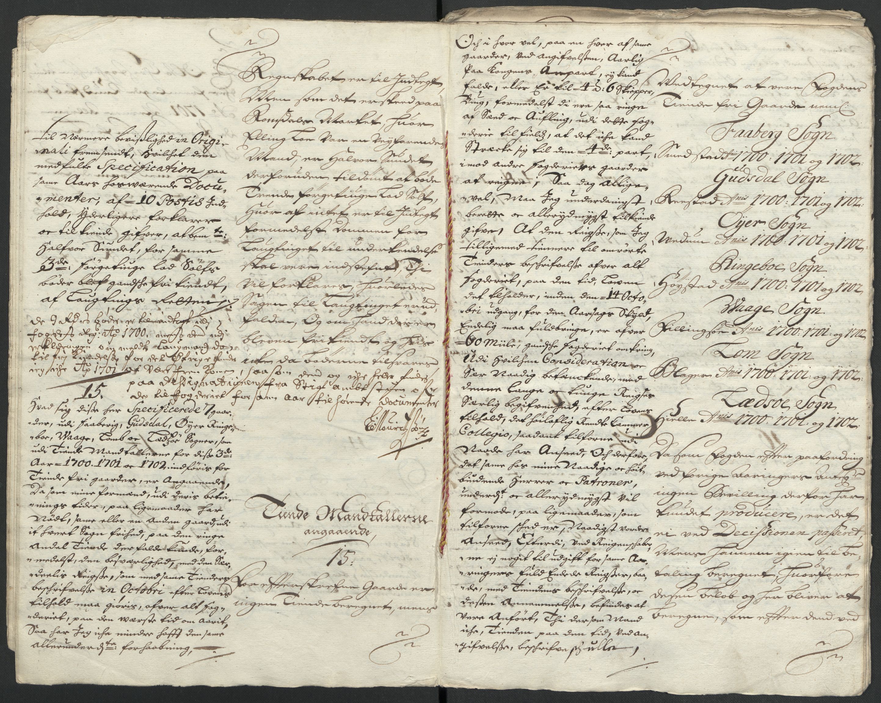 Rentekammeret inntil 1814, Reviderte regnskaper, Fogderegnskap, AV/RA-EA-4092/R17/L1175: Fogderegnskap Gudbrandsdal, 1702, p. 220