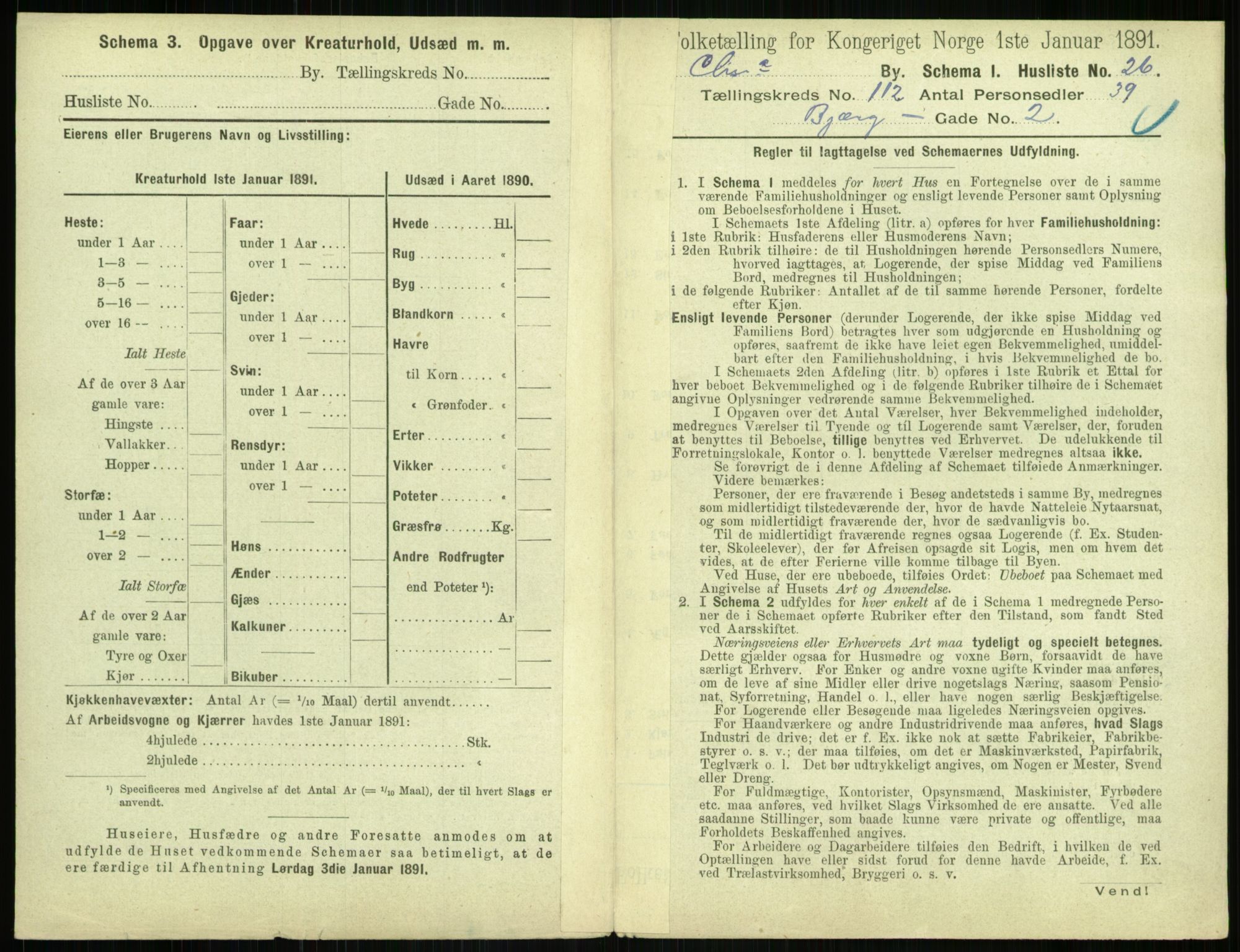 RA, 1891 census for 0301 Kristiania, 1891, p. 59014