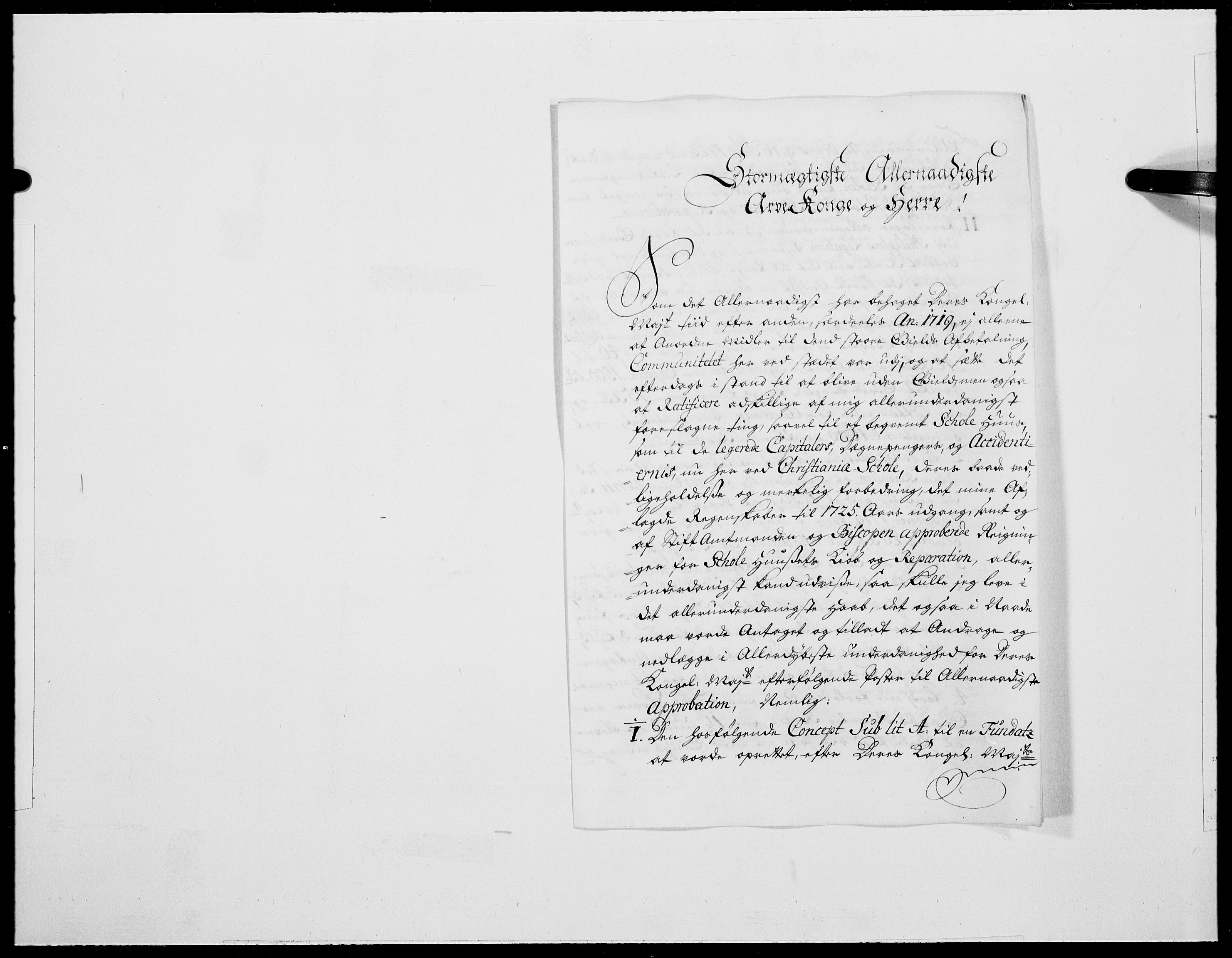 Danske Kanselli 1572-1799, AV/RA-EA-3023/F/Fc/Fcc/Fcca/L0100: Norske innlegg 1572-1799, 1727, p. 102