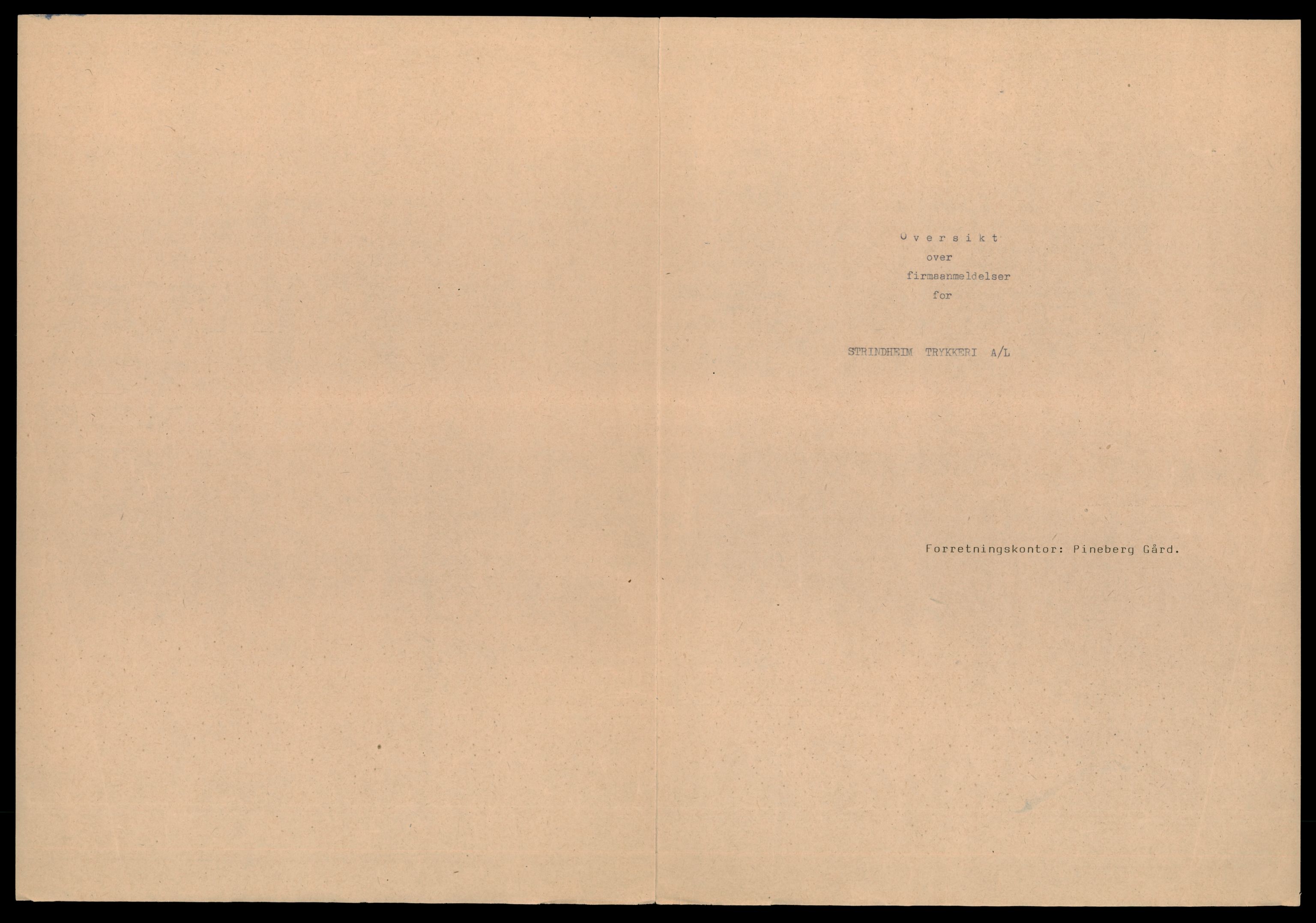 Trondheim byfogd, AV/SAT-A-0003/2/J/Jd/Jdd/L0065: Andelslag og borettslag, St-Tr, 1944-1990, p. 1