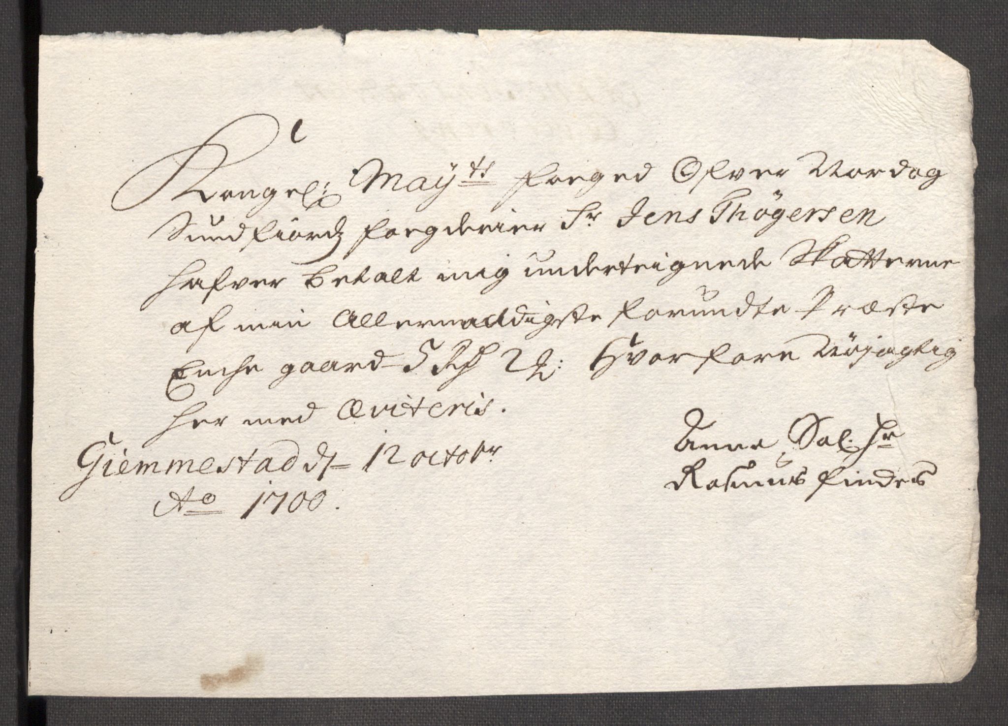 Rentekammeret inntil 1814, Reviderte regnskaper, Fogderegnskap, AV/RA-EA-4092/R53/L3425: Fogderegnskap Sunn- og Nordfjord, 1700-1701, p. 246