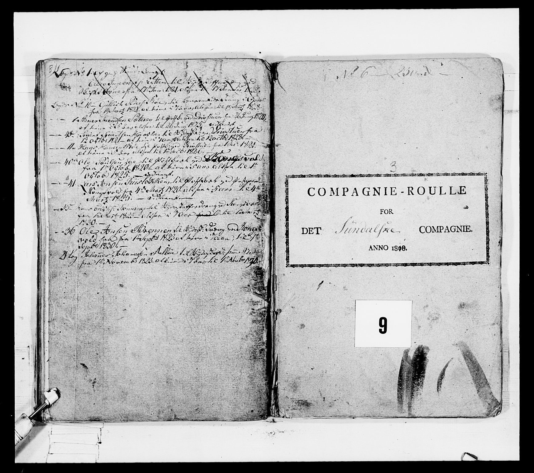 Generalitets- og kommissariatskollegiet, Det kongelige norske kommissariatskollegium, AV/RA-EA-5420/E/Eh/L0083a: 2. Trondheimske nasjonale infanteriregiment, 1810, p. 251