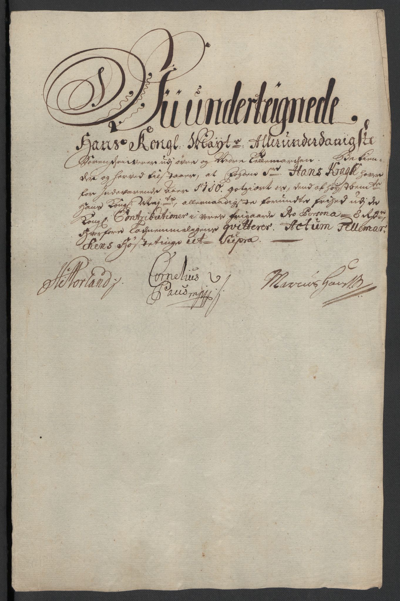 Rentekammeret inntil 1814, Reviderte regnskaper, Fogderegnskap, AV/RA-EA-4092/R36/L2119: Fogderegnskap Øvre og Nedre Telemark og Bamble, 1710, p. 73