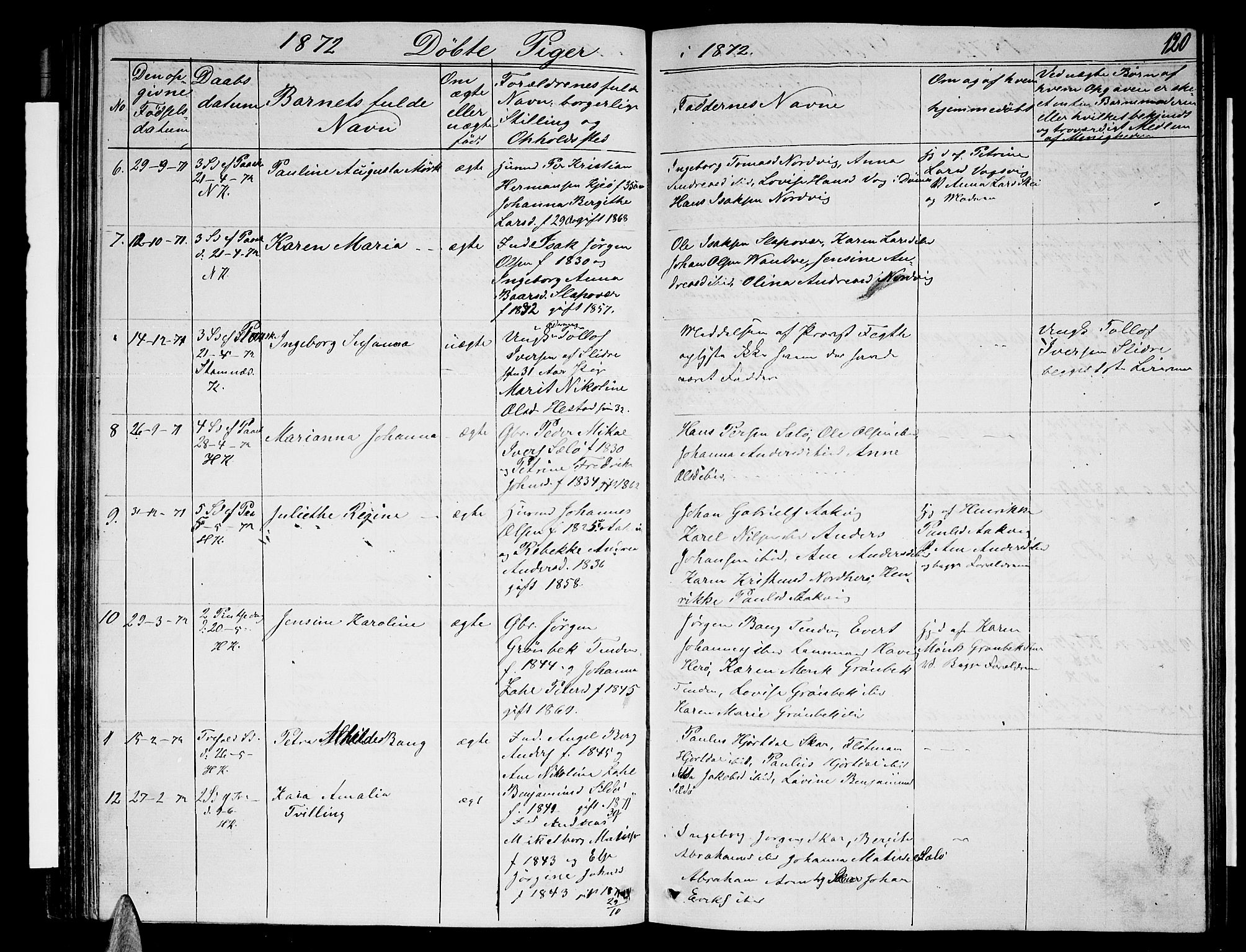 Ministerialprotokoller, klokkerbøker og fødselsregistre - Nordland, AV/SAT-A-1459/834/L0512: Parish register (copy) no. 834C03, 1862-1877, p. 120