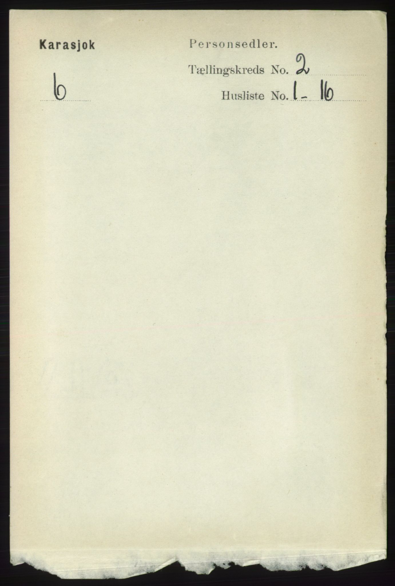 RA, 1891 census for 2021 Karasjok, 1891, p. 434