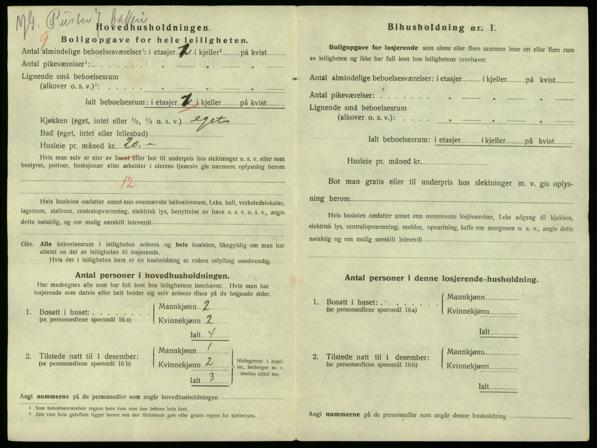 SAB, 1920 census for Bergen, 1920, p. 48878