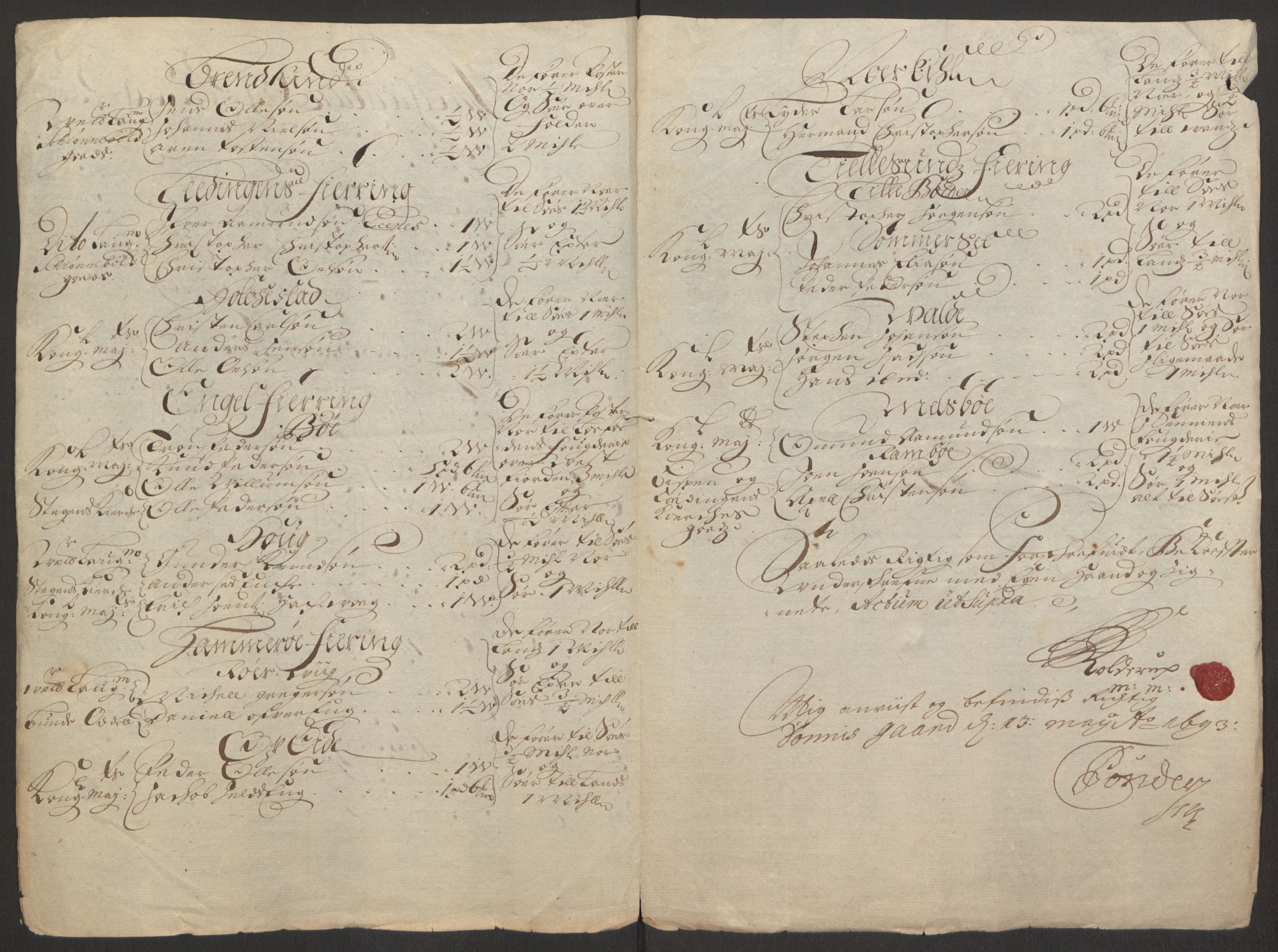 Rentekammeret inntil 1814, Reviderte regnskaper, Fogderegnskap, AV/RA-EA-4092/R66/L4577: Fogderegnskap Salten, 1691-1693, p. 251