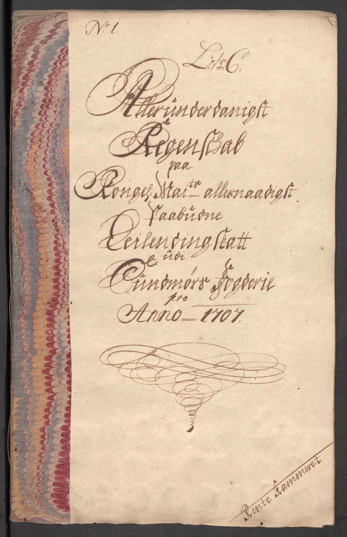 Rentekammeret inntil 1814, Reviderte regnskaper, Fogderegnskap, RA/EA-4092/R54/L3561: Fogderegnskap Sunnmøre, 1706-1707, p. 210
