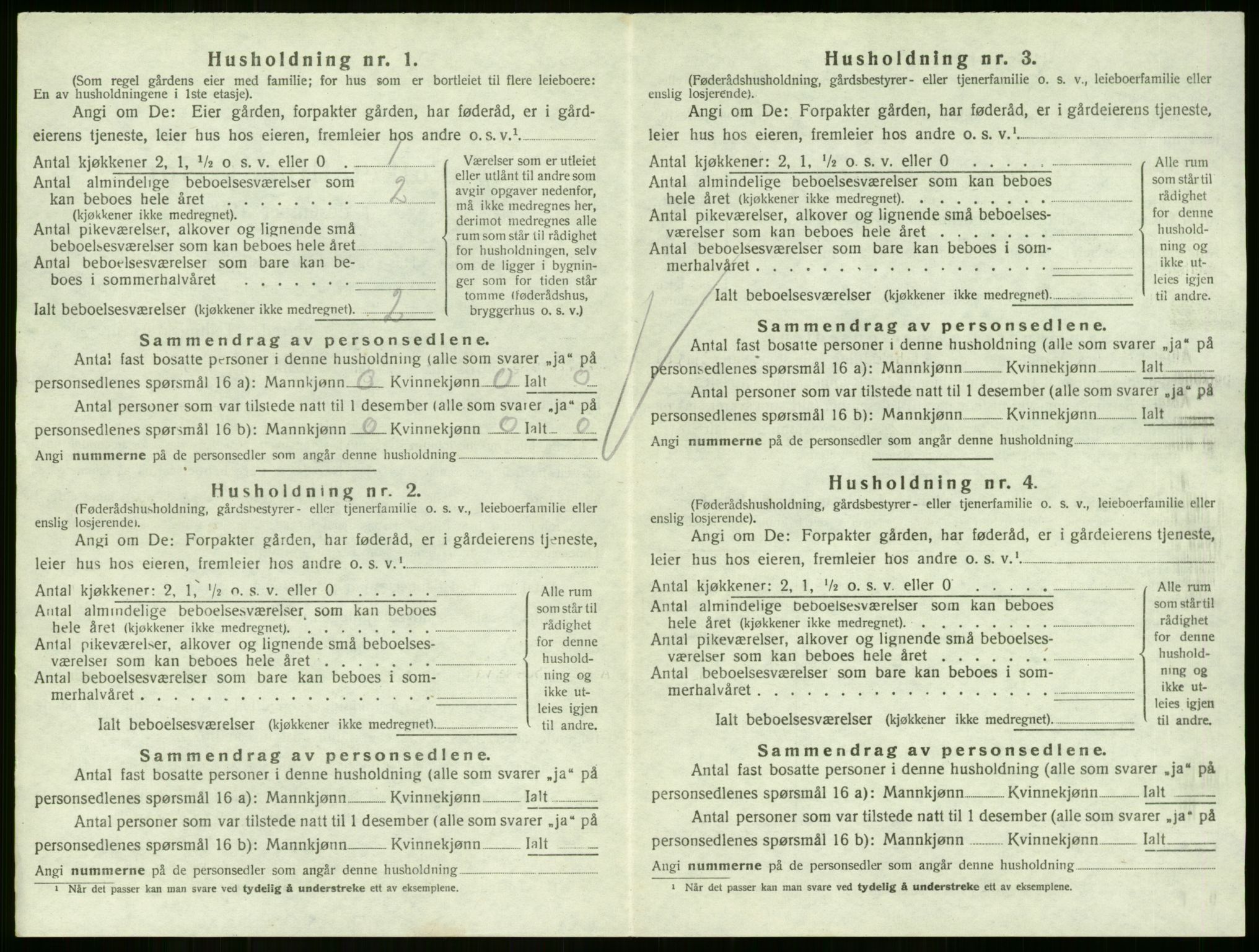 SAKO, 1920 census for Hof, 1920, p. 269