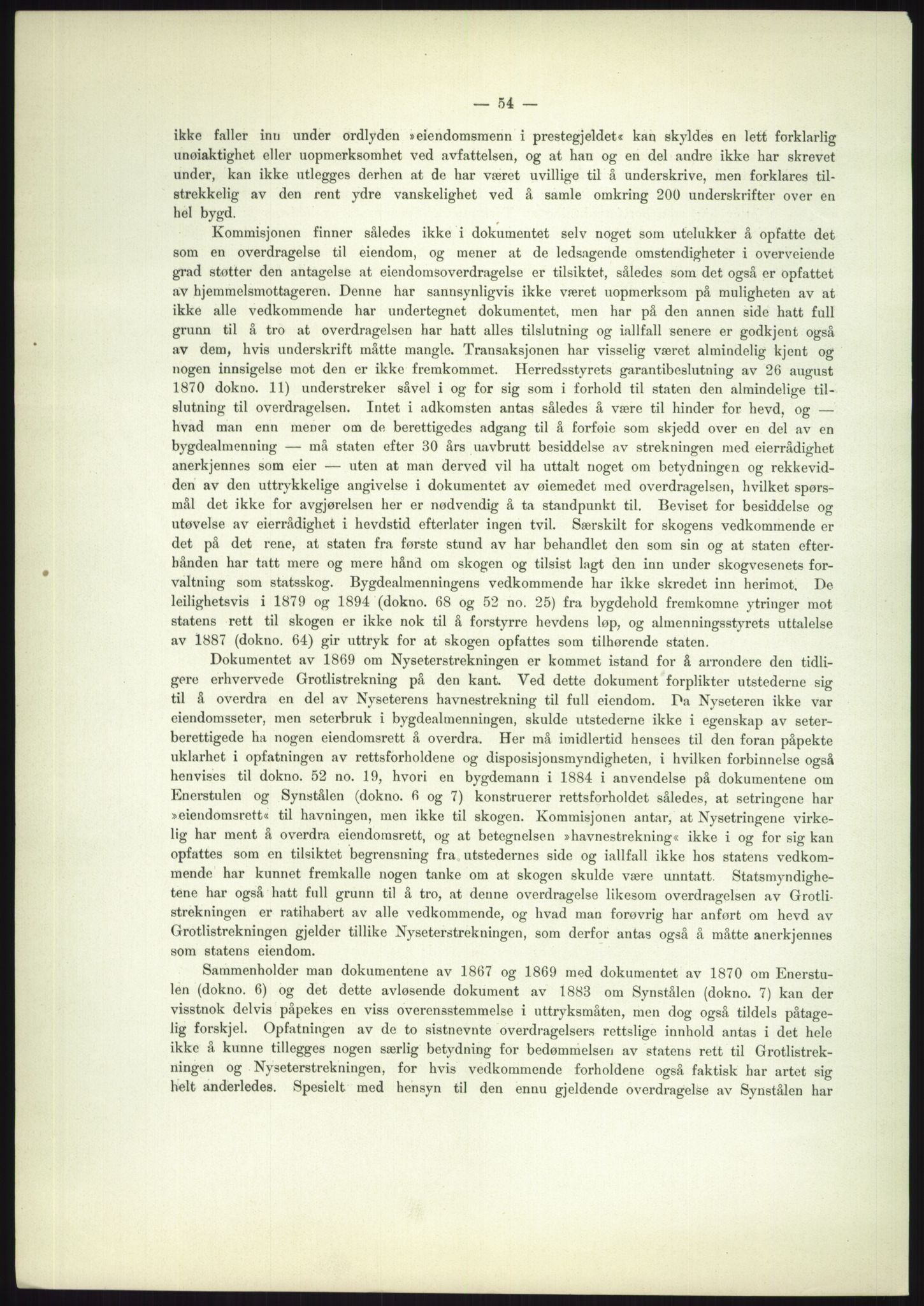 Høyfjellskommisjonen, AV/RA-S-1546/X/Xa/L0001: Nr. 1-33, 1909-1953, p. 2963