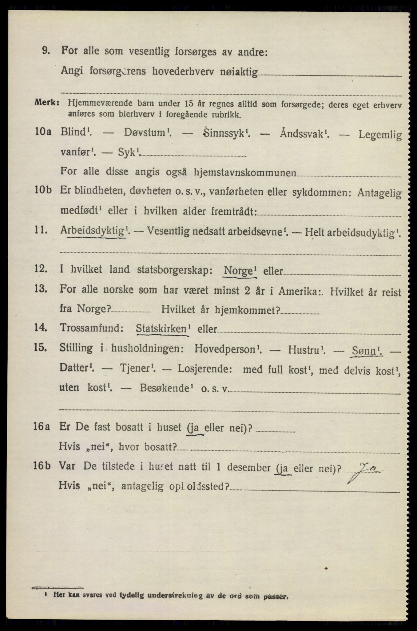 SAO, 1920 census for Fet, 1920, p. 2365