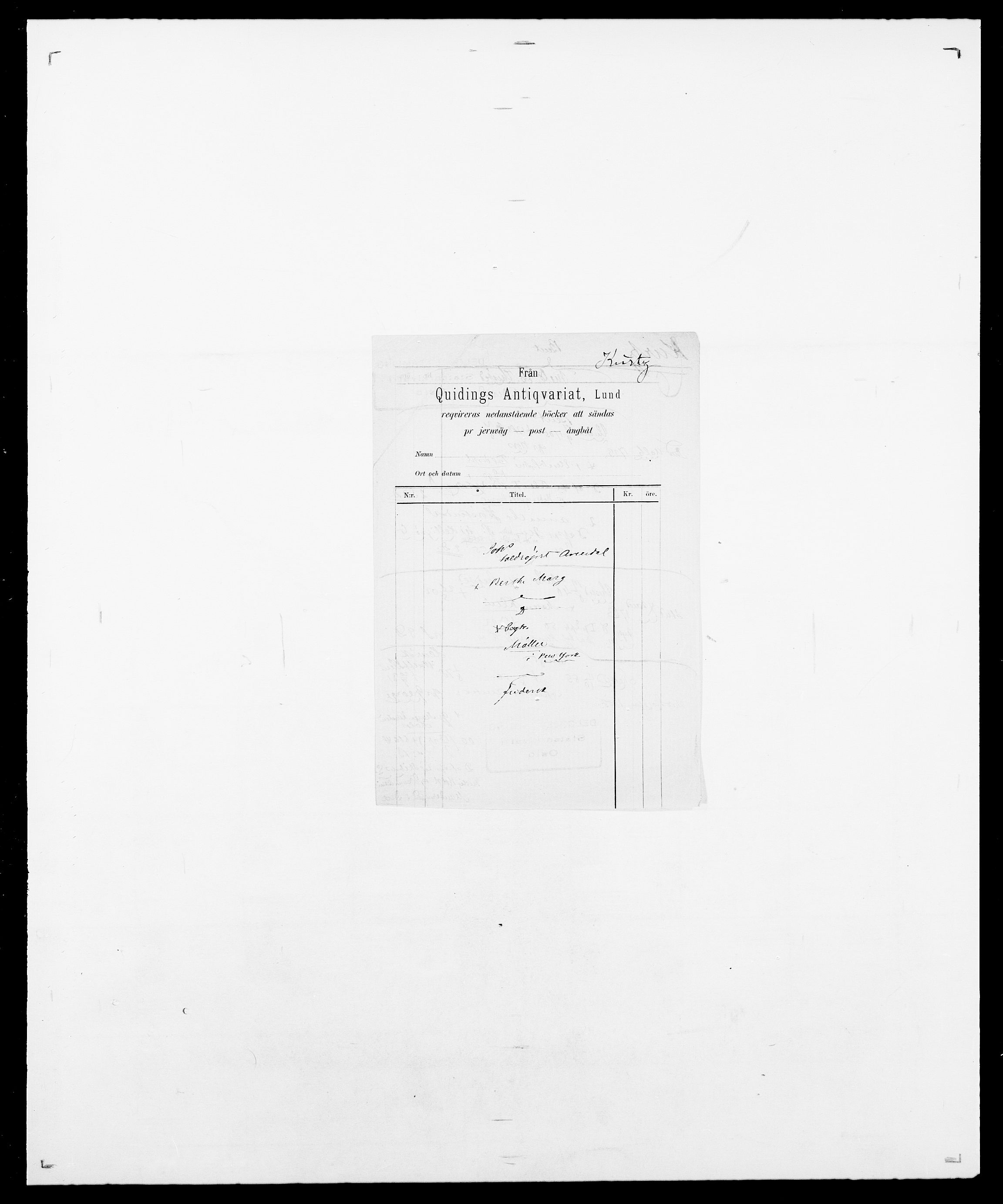 Delgobe, Charles Antoine - samling, SAO/PAO-0038/D/Da/L0022: Krog - Lasteen, p. 229