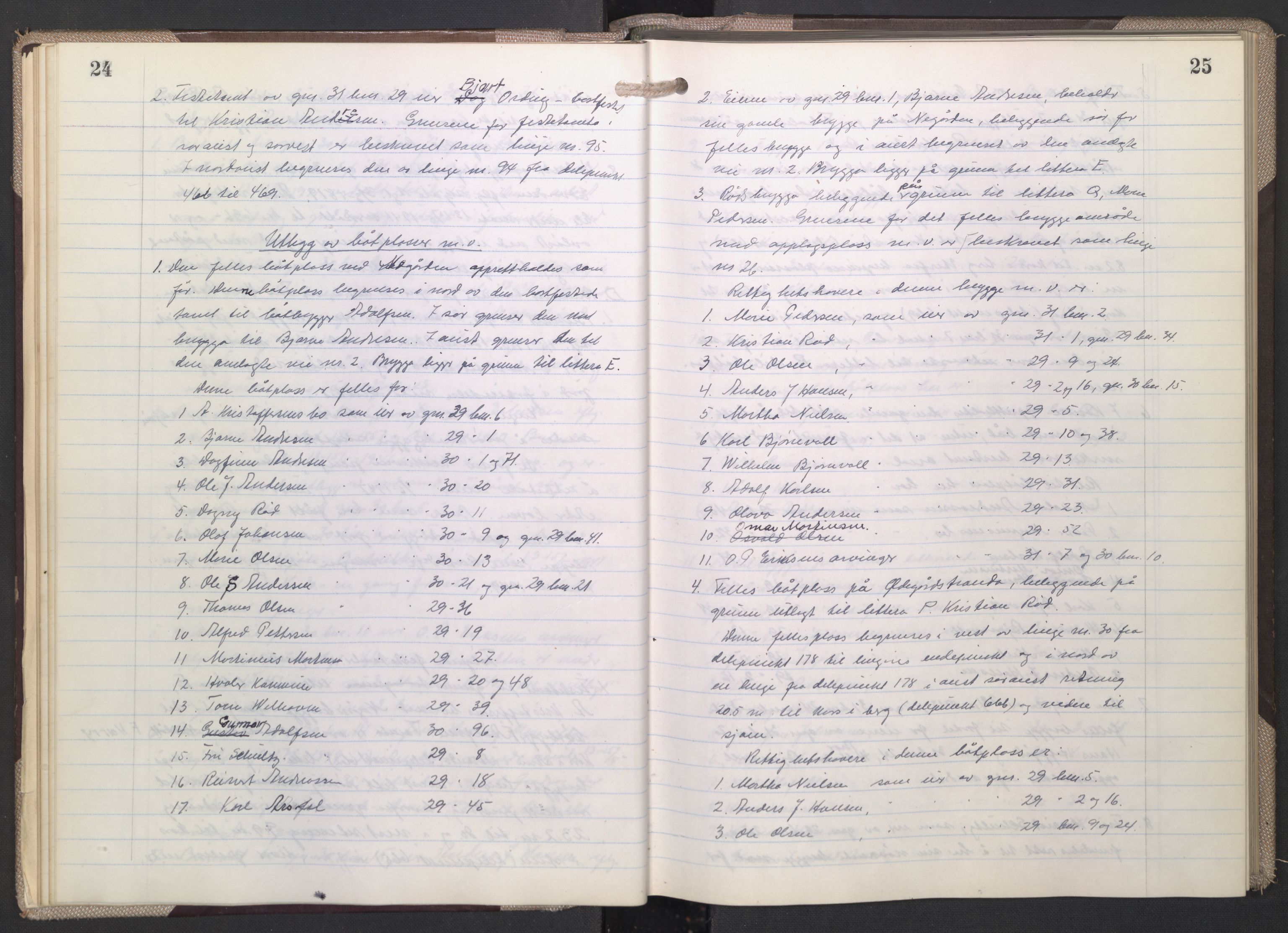 Østfold jordskifterett, AV/SAO-A-10240/F/Fc/L0008: Forhandlingsprotokoller, 1947-1950, p. 24-25