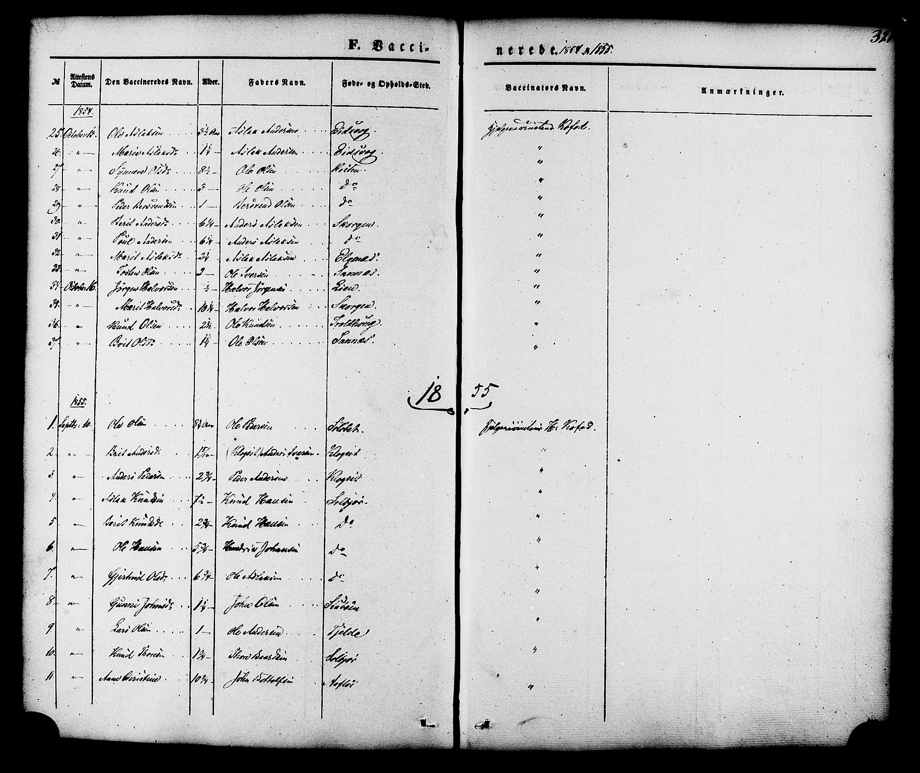 Ministerialprotokoller, klokkerbøker og fødselsregistre - Møre og Romsdal, AV/SAT-A-1454/551/L0625: Parish register (official) no. 551A05, 1846-1879, p. 321