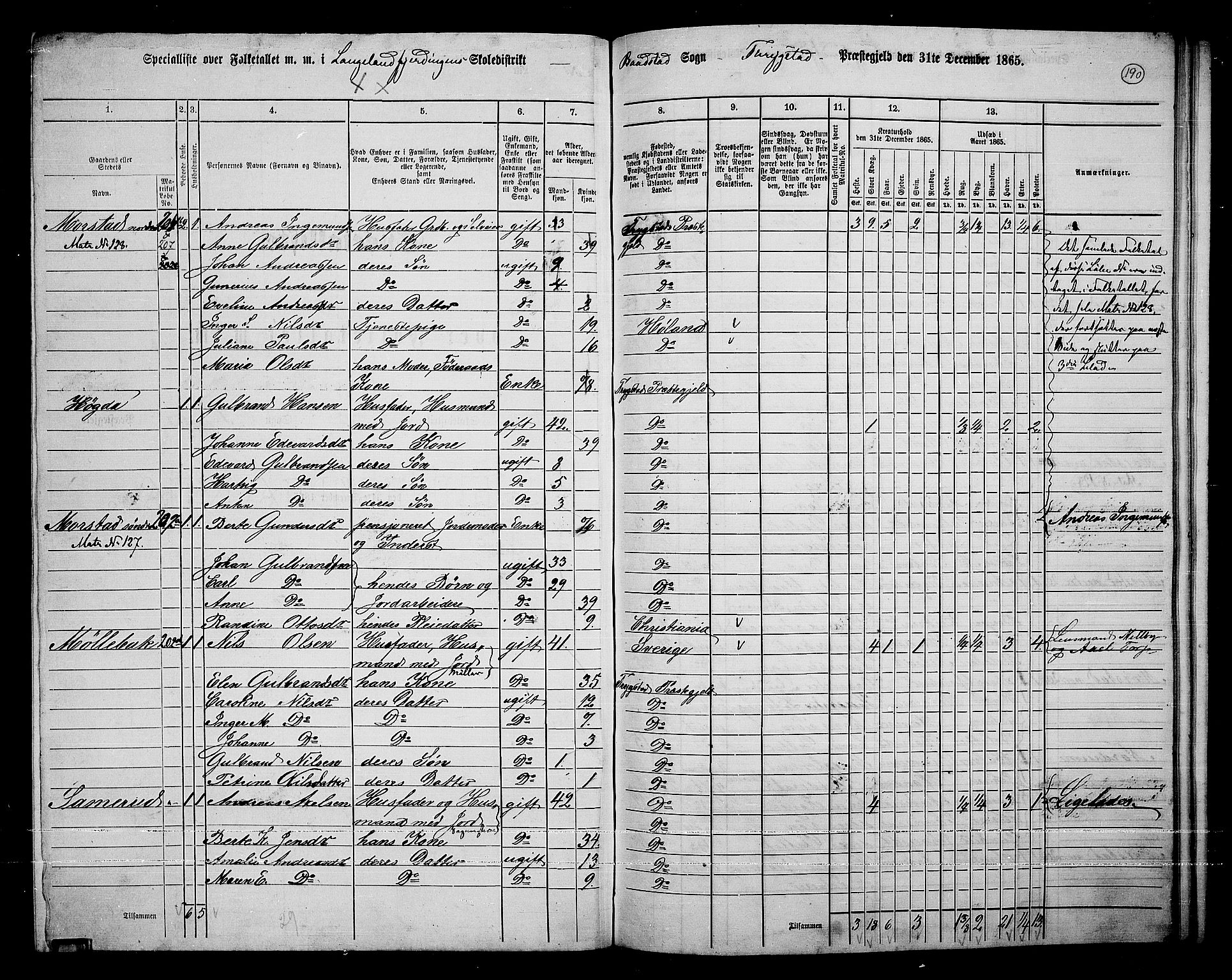 RA, 1865 census for Trøgstad, 1865, p. 165