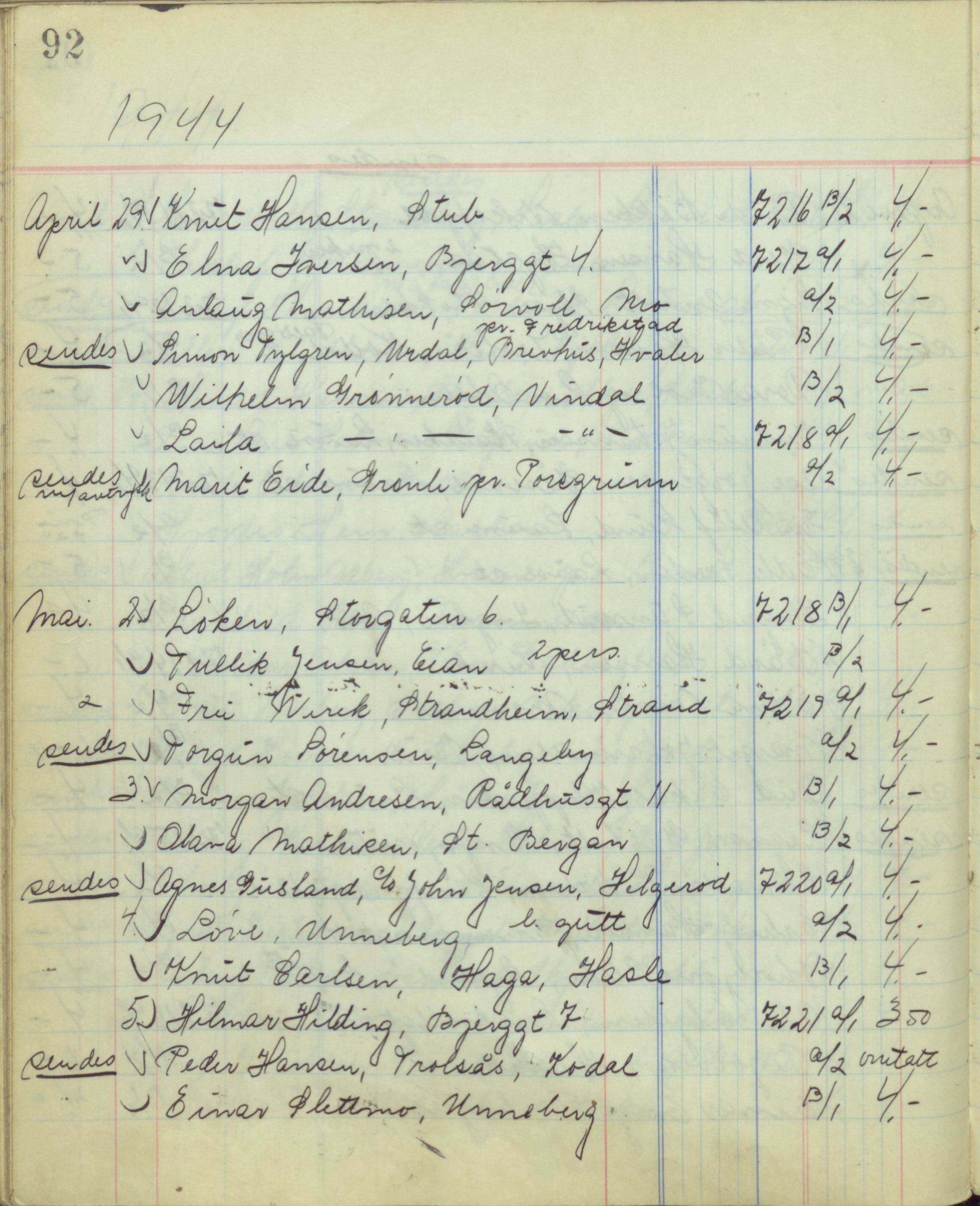 Pa 1494 - Jørgensen, Antonius. Fotograf, VEMU/A-2760/F/Fb, 1927-1984, p. 4261
