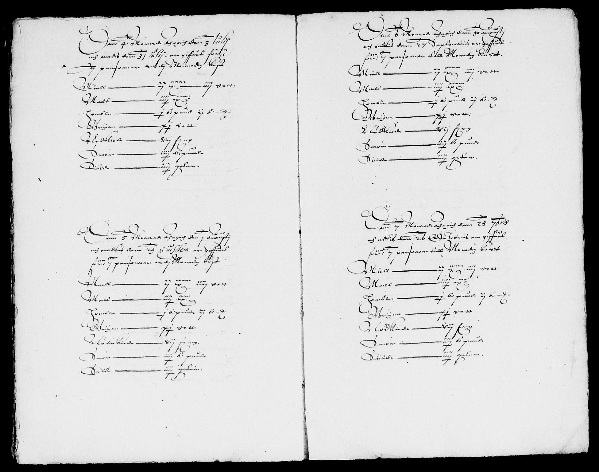 Rentekammeret inntil 1814, Reviderte regnskaper, Lensregnskaper, AV/RA-EA-5023/R/Rb/Rbm/L0001: Eiker len, 1607-1618