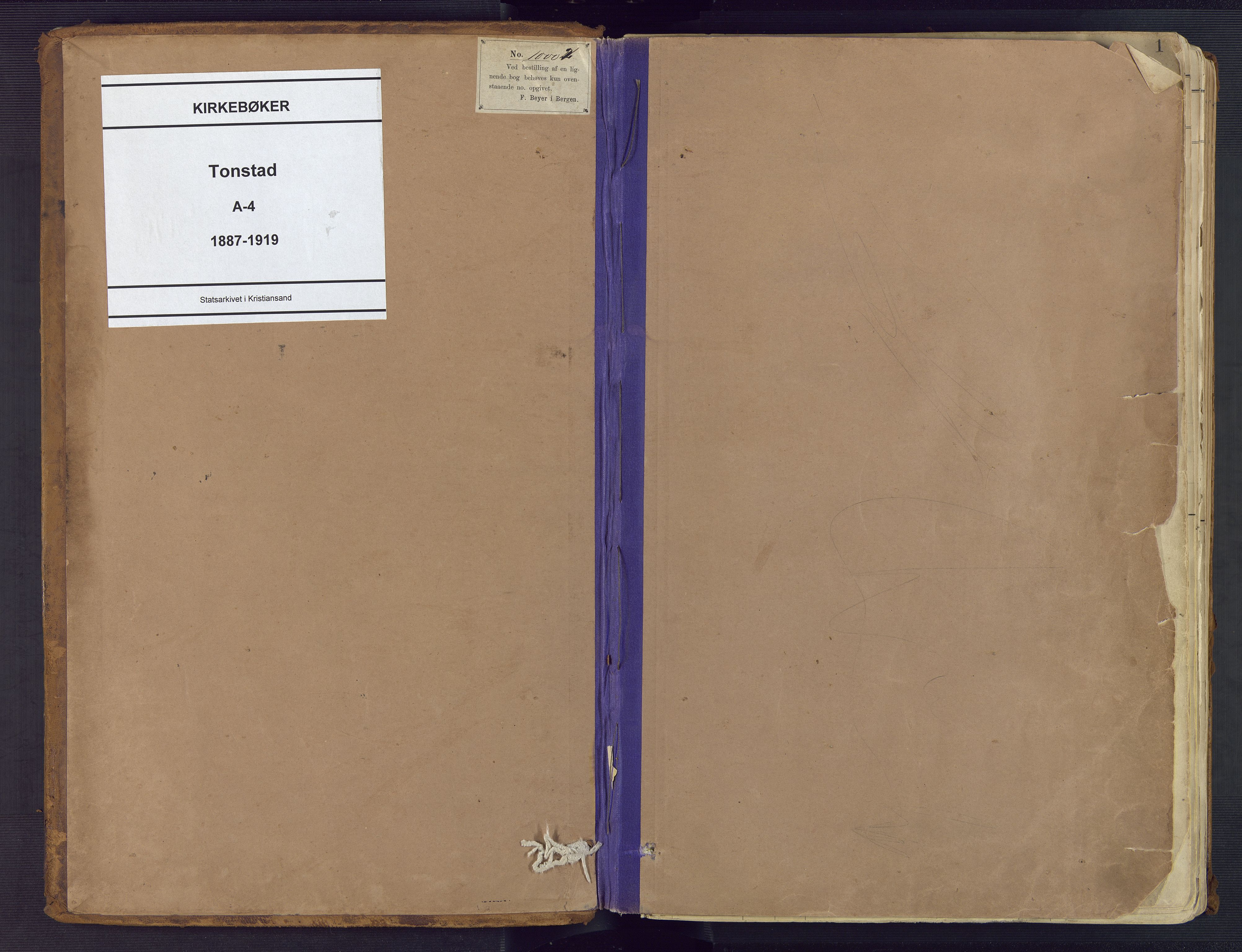 Sirdal sokneprestkontor, SAK/1111-0036/F/Fa/Fab/L0004: Parish register (official) no. A 4, 1887-1919