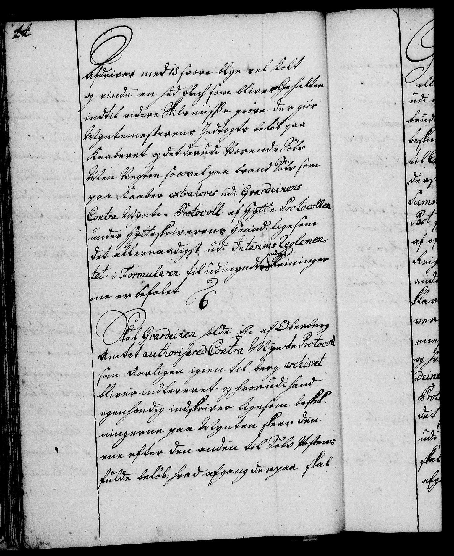 Rentekammeret, Kammerkanselliet, AV/RA-EA-3111/G/Gg/Ggi/L0002: Norsk instruksjonsprotokoll med register (merket RK 53.35), 1729-1751, p. 44