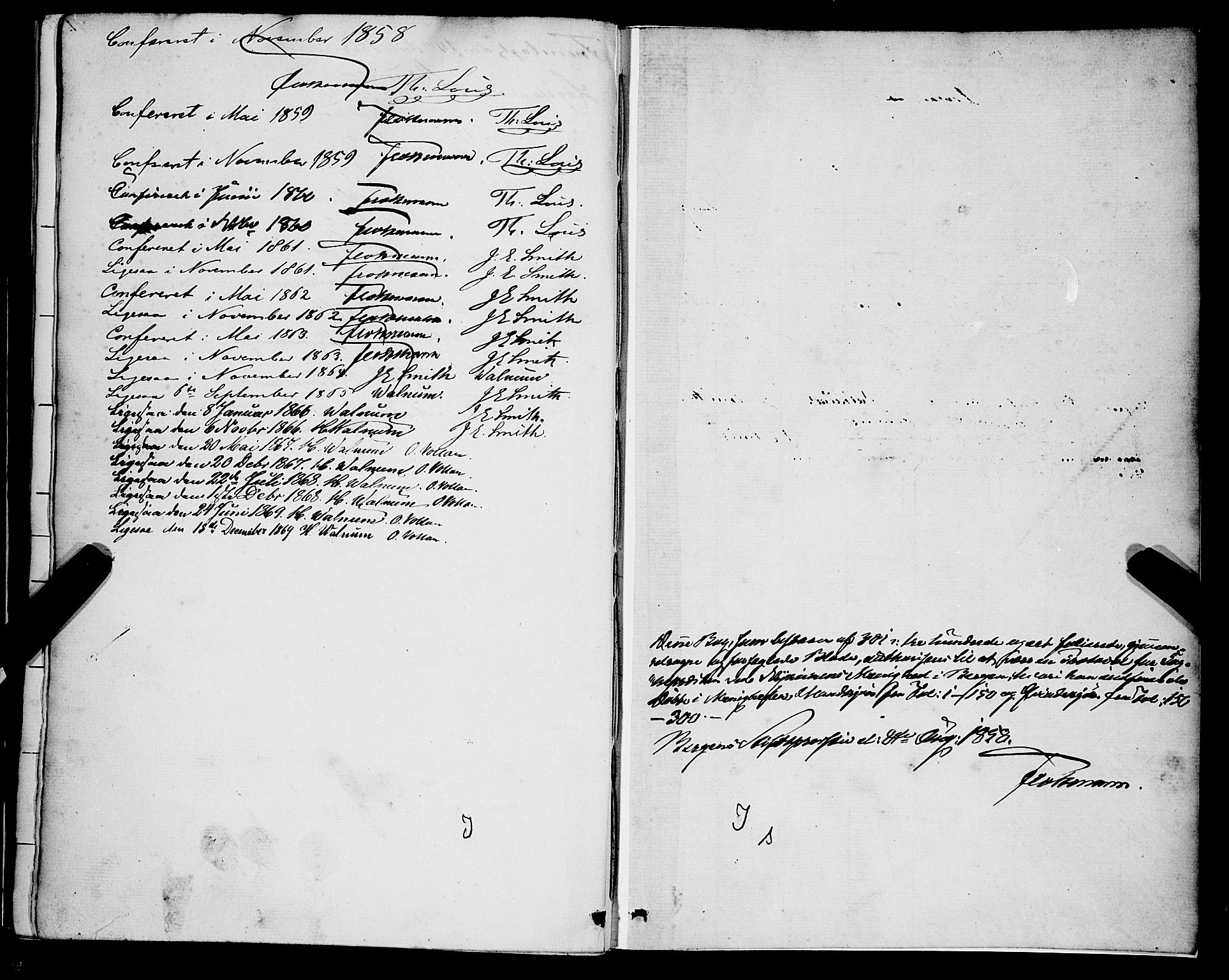 Nykirken Sokneprestembete, SAB/A-77101/H/Haa/L0015: Parish register (official) no. B 2, 1858-1869