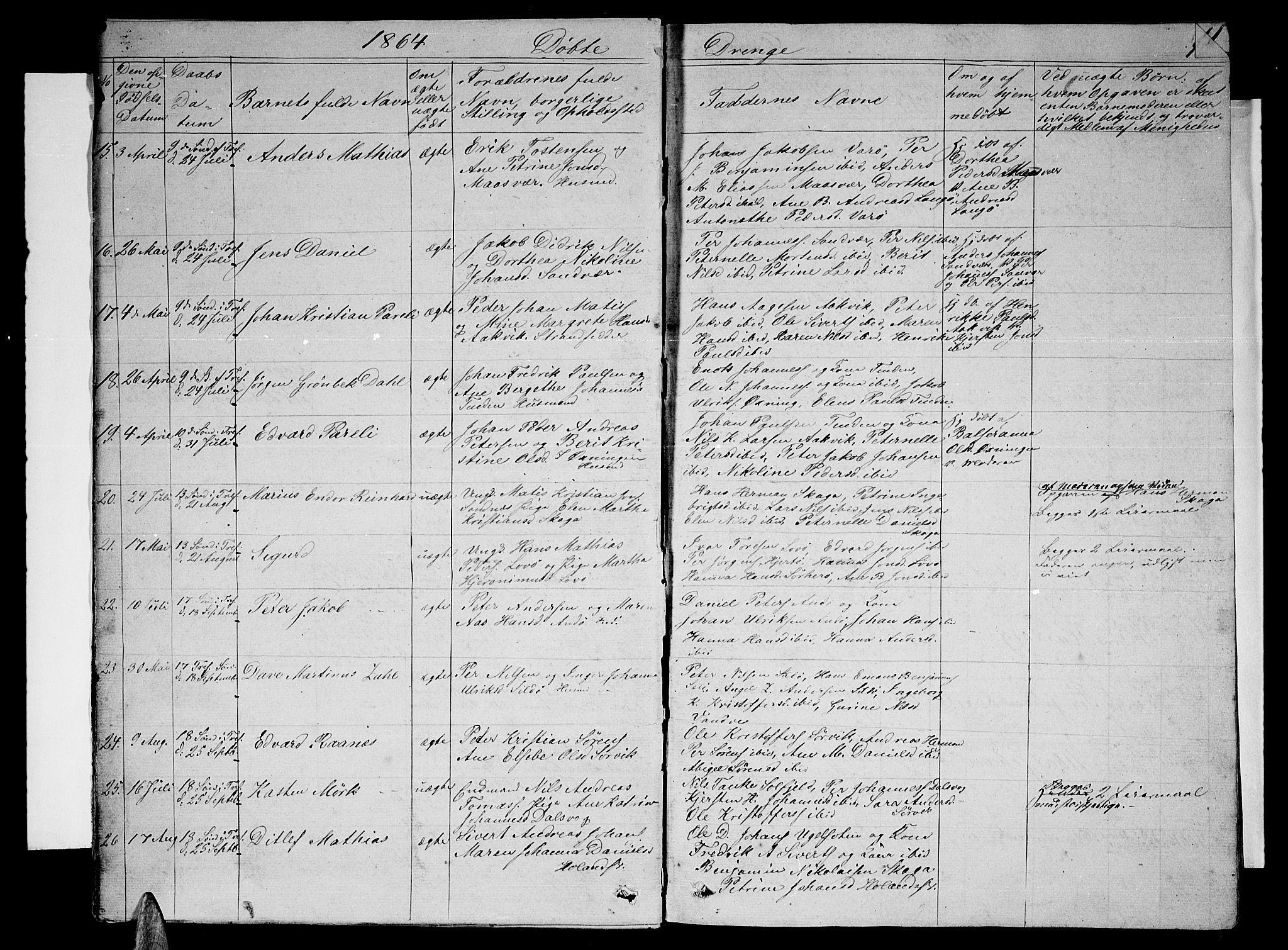 Ministerialprotokoller, klokkerbøker og fødselsregistre - Nordland, AV/SAT-A-1459/834/L0512: Parish register (copy) no. 834C03, 1862-1877, p. 10