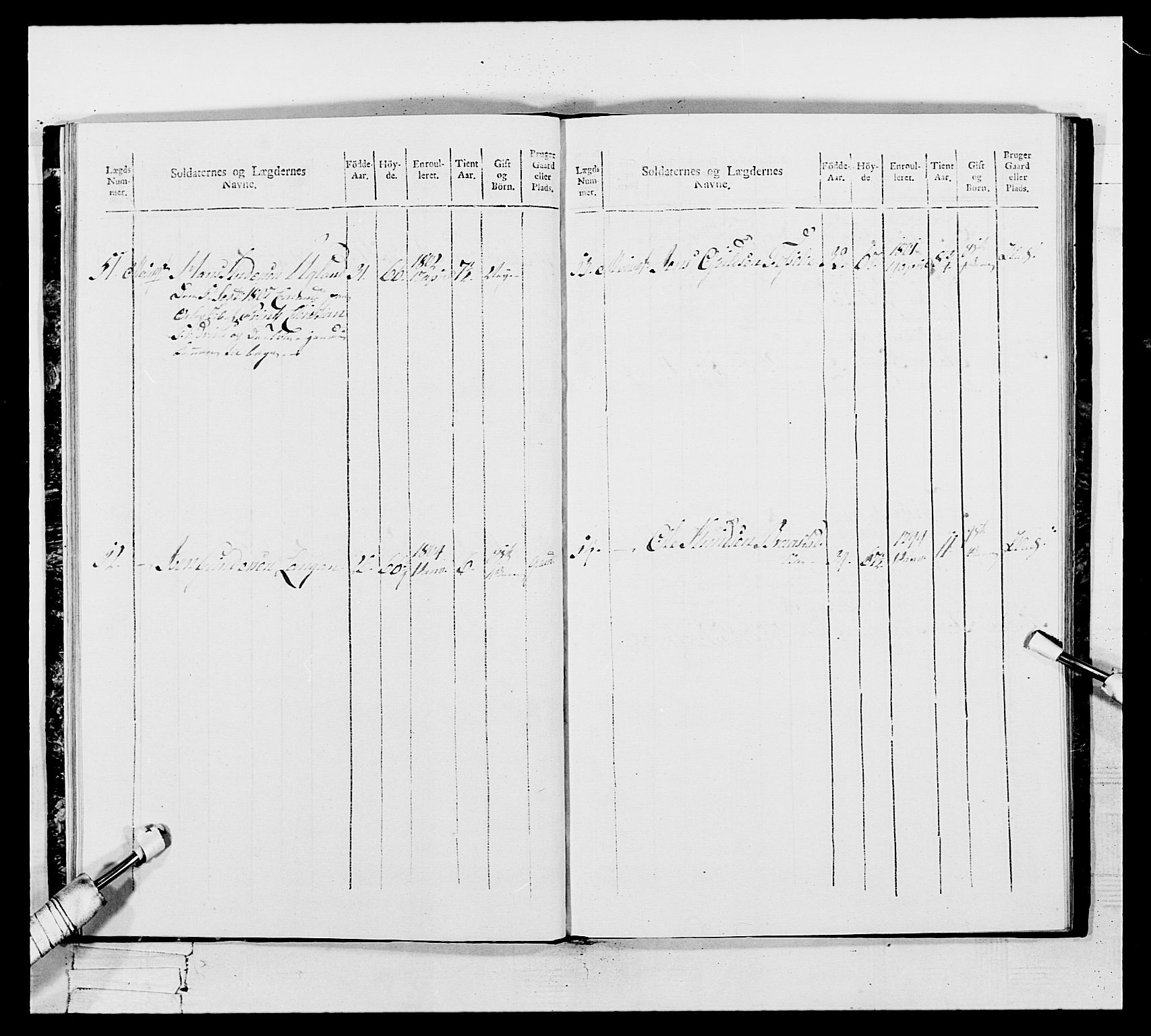 Generalitets- og kommissariatskollegiet, Det kongelige norske kommissariatskollegium, AV/RA-EA-5420/E/Eh/L0110: Vesterlenske nasjonale infanteriregiment, 1810, p. 22