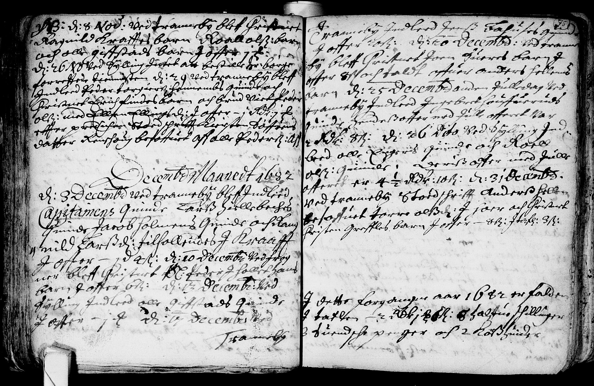 Lier kirkebøker, AV/SAKO-A-230/F/Fa/L0001: Parish register (official) no. I 1, 1672-1701, p. 75