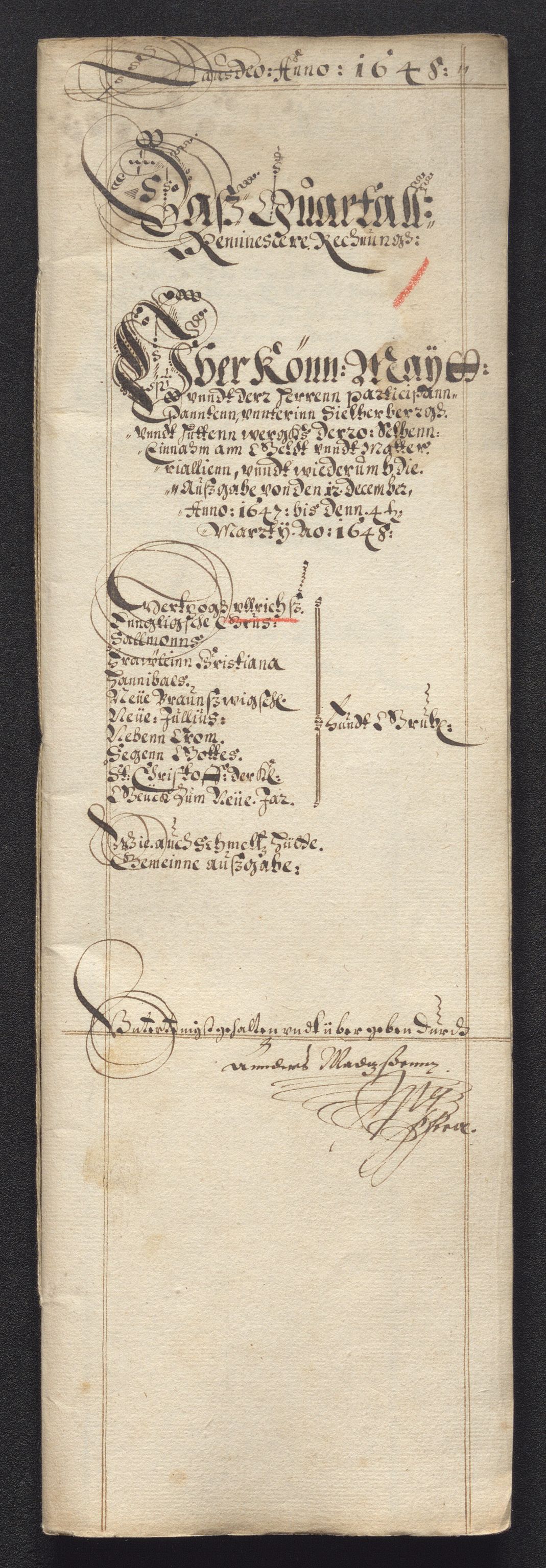 Kongsberg Sølvverk 1623-1816, SAKO/EA-3135/001/D/Dc/Dcd/L0022: Utgiftsregnskap for gruver m.m., 1647-1648, p. 491