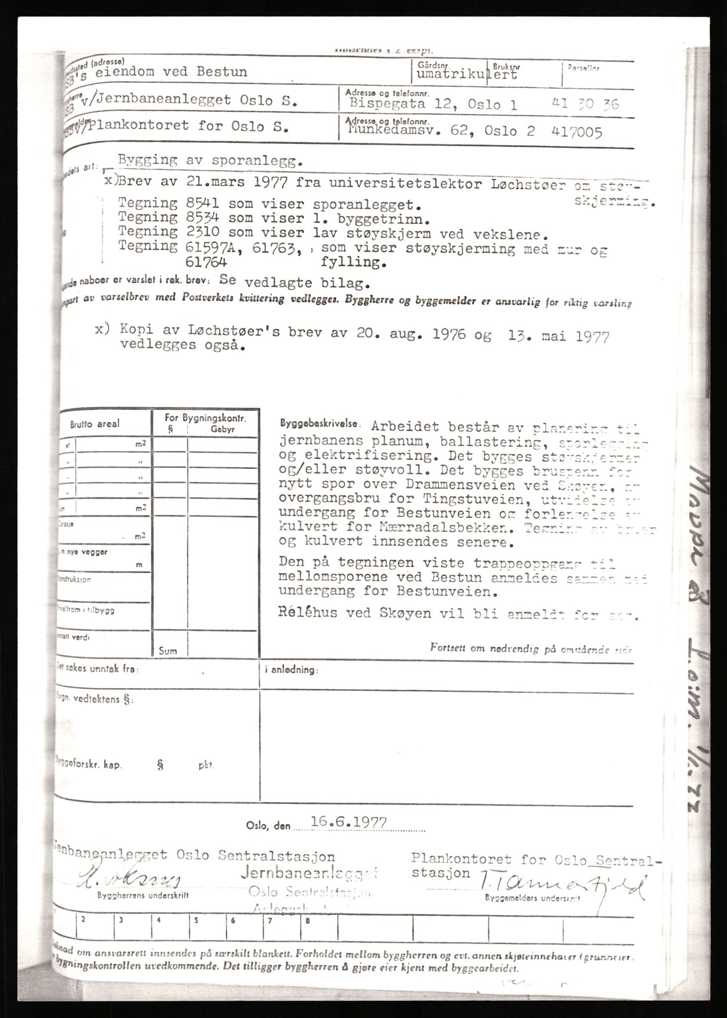 Norges statsbaner, Hovedadministrasjonen, Plankontoret for Oslo S, AV/RA-S-5410/D/L0171: Driftsbanegården. Øvrige driftsbanegårder, 1976-1978, p. 46