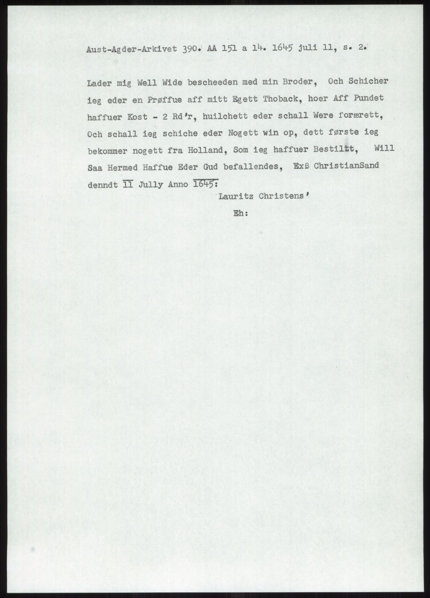 Samlinger til kildeutgivelse, Diplomavskriftsamlingen, AV/RA-EA-4053/H/Ha, p. 1263