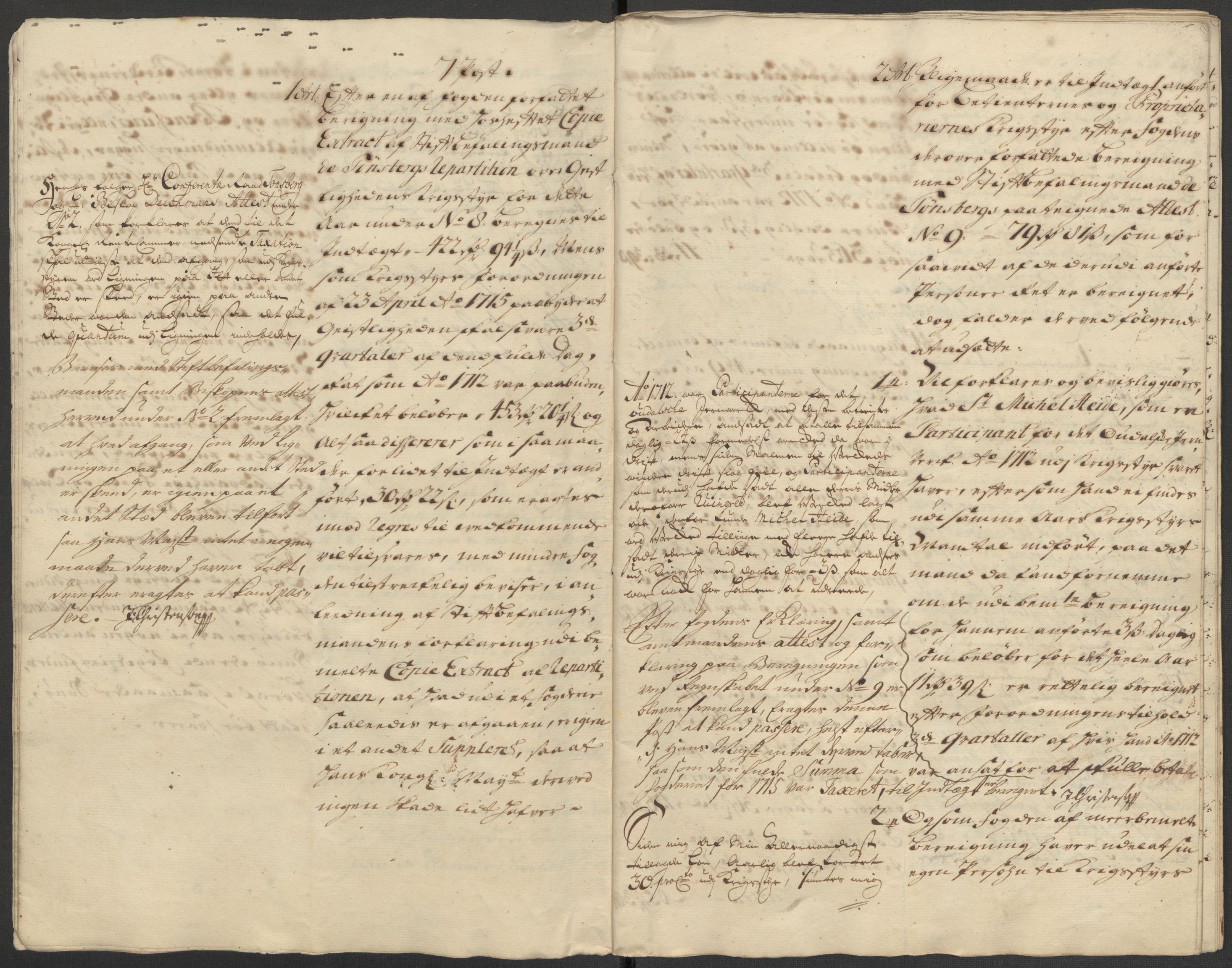 Rentekammeret inntil 1814, Reviderte regnskaper, Fogderegnskap, AV/RA-EA-4092/R13/L0854: Fogderegnskap Solør, Odal og Østerdal, 1715, p. 10