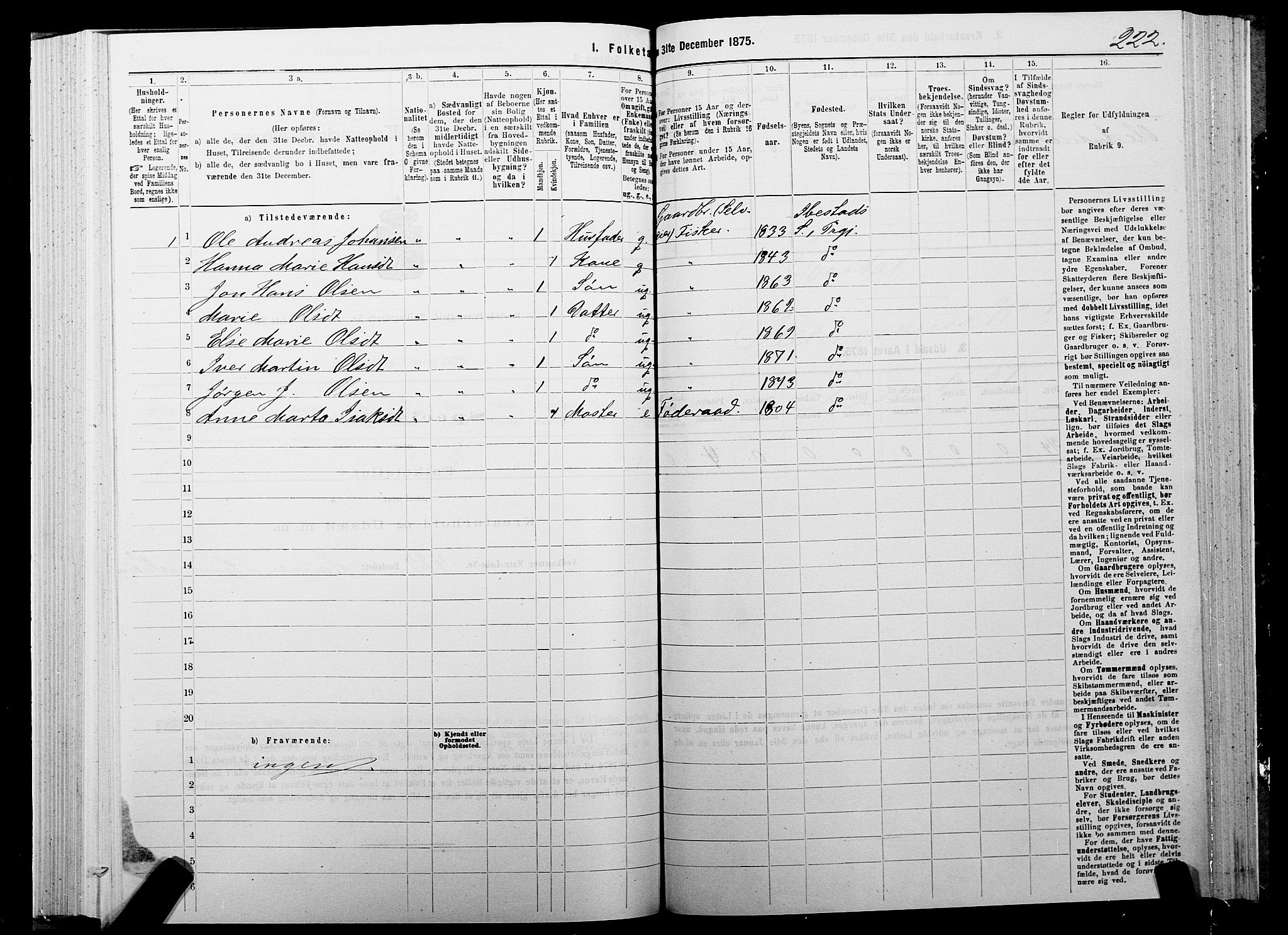 SATØ, 1875 census for 1917P Ibestad, 1875, p. 4222