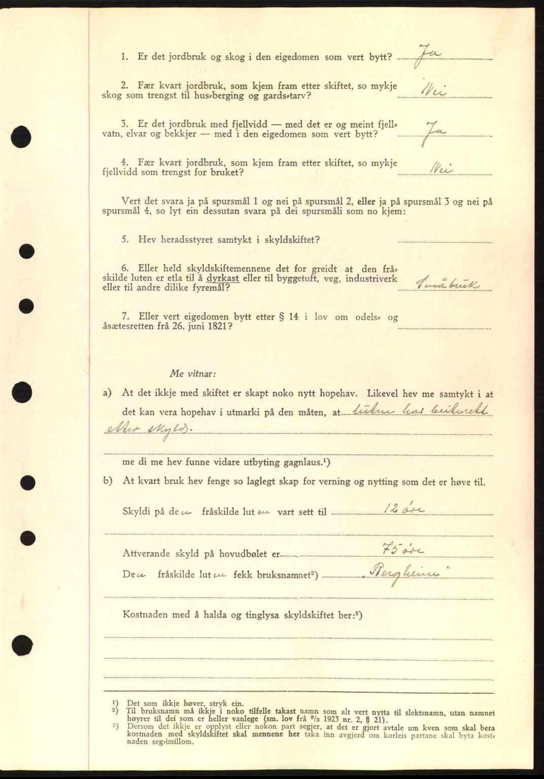 Nordre Sunnmøre sorenskriveri, AV/SAT-A-0006/1/2/2C/2Ca: Mortgage book no. A8, 1939-1940, Diary no: : 1970/1939