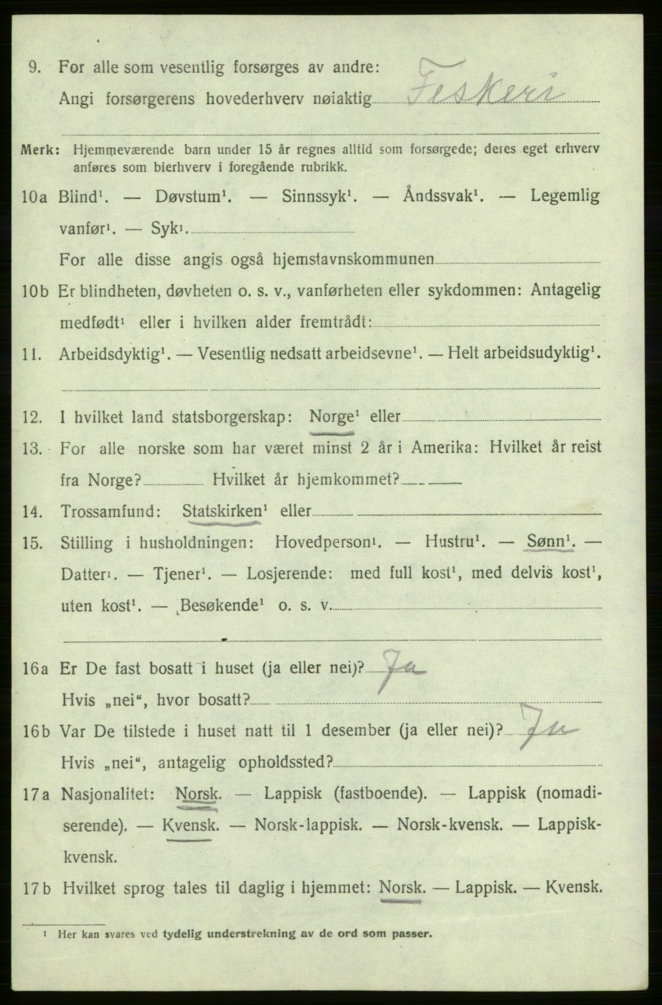 SATØ, 1920 census for Måsøy, 1920, p. 1171